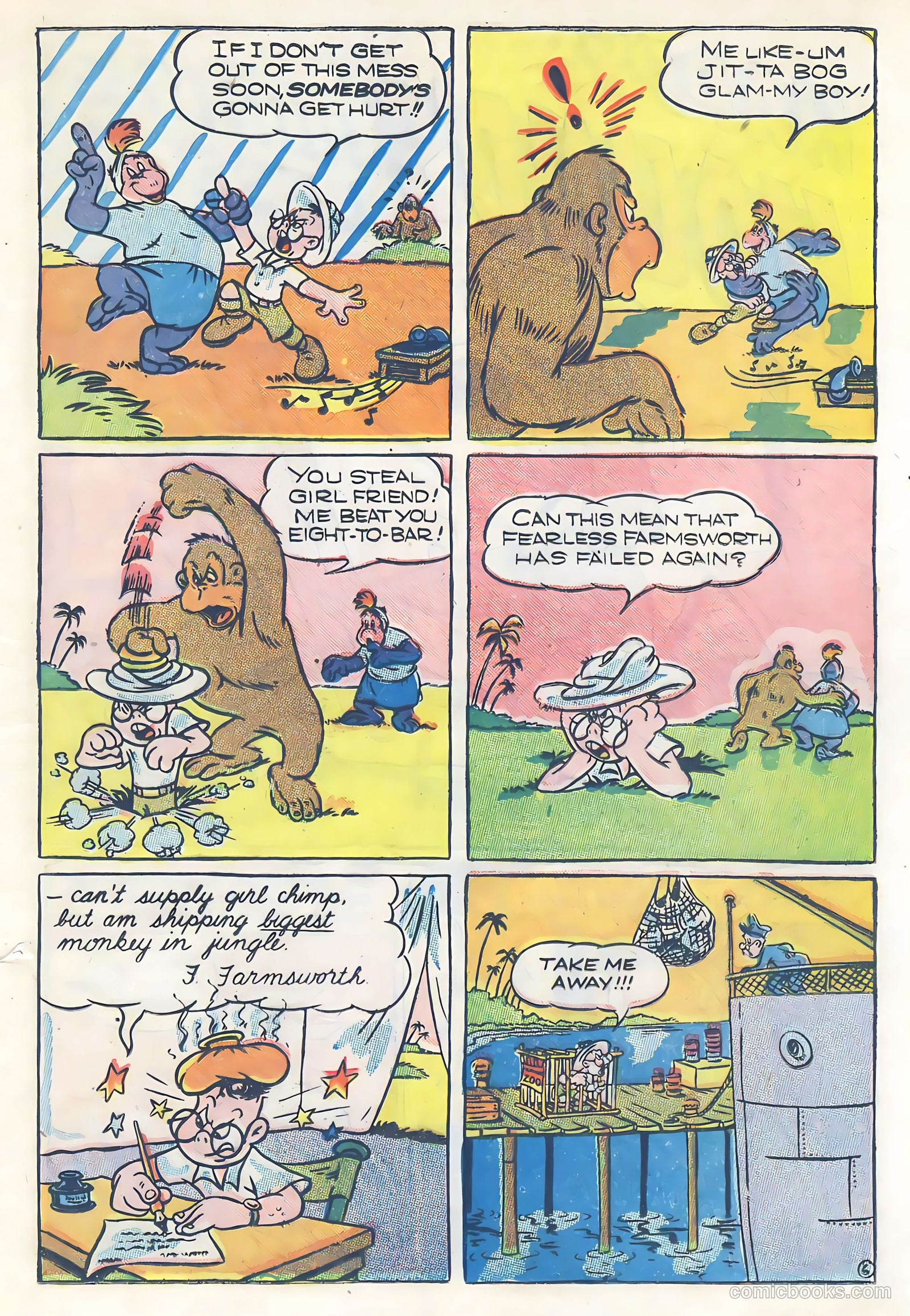 Barnyard Comics #6 (1945) — page 25 of 36