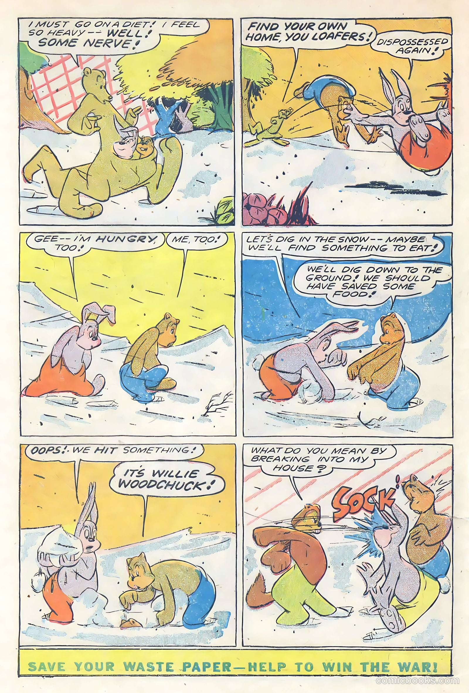Barnyard Comics #6 (1945) — page 32 of 36