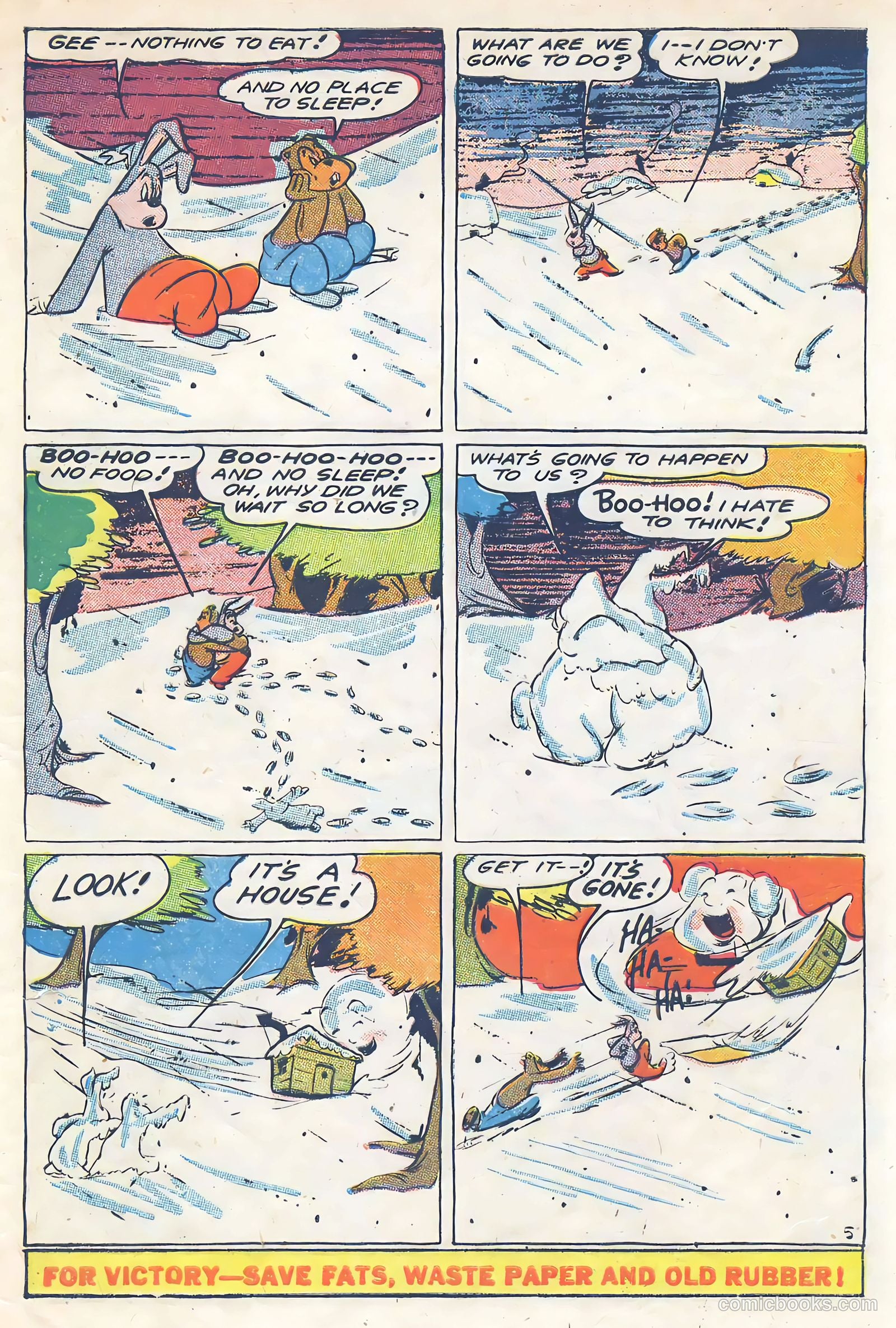 Barnyard Comics #6 (1945) — page 33 of 36