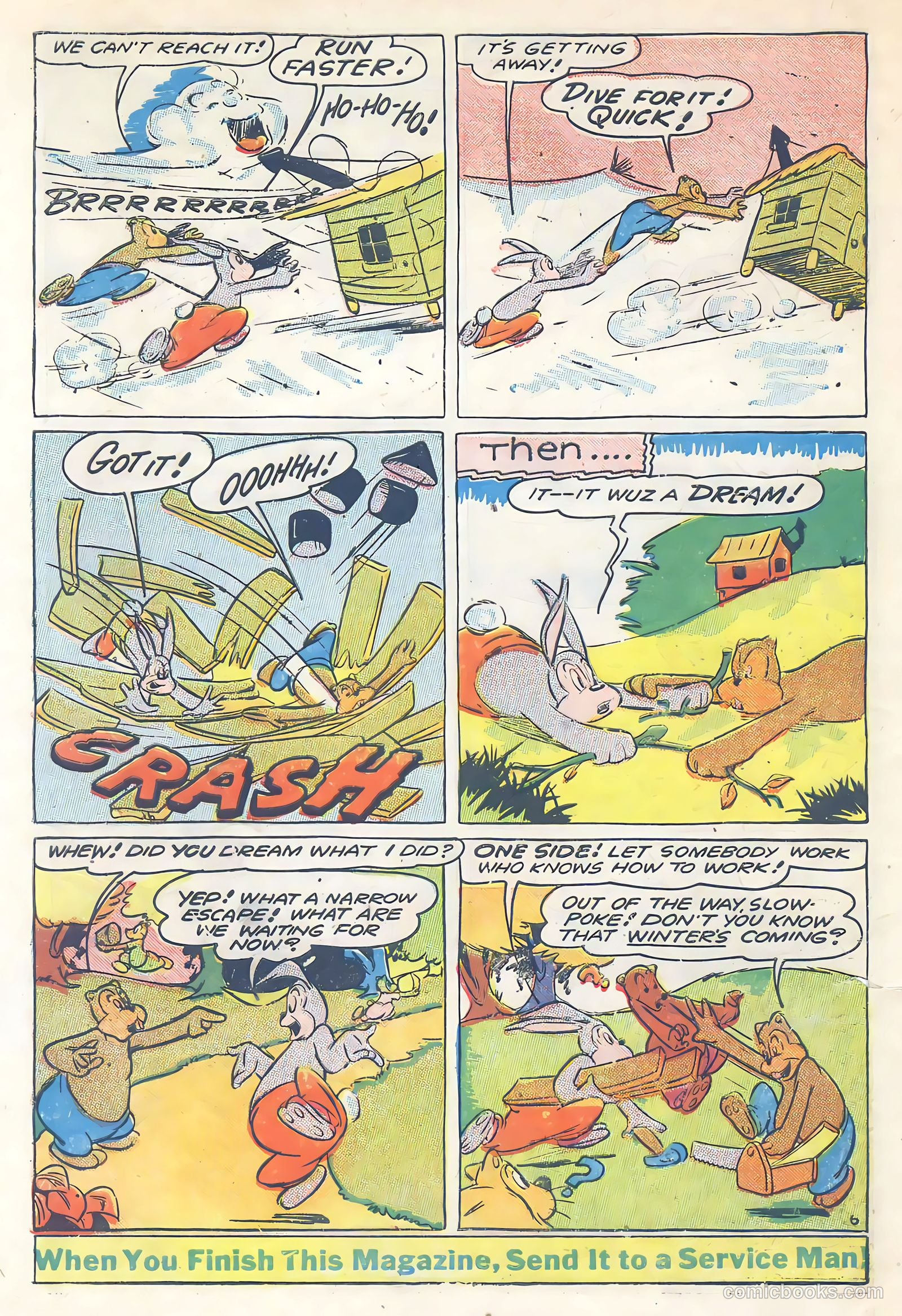 Barnyard Comics #6 (1945) — page 34 of 36