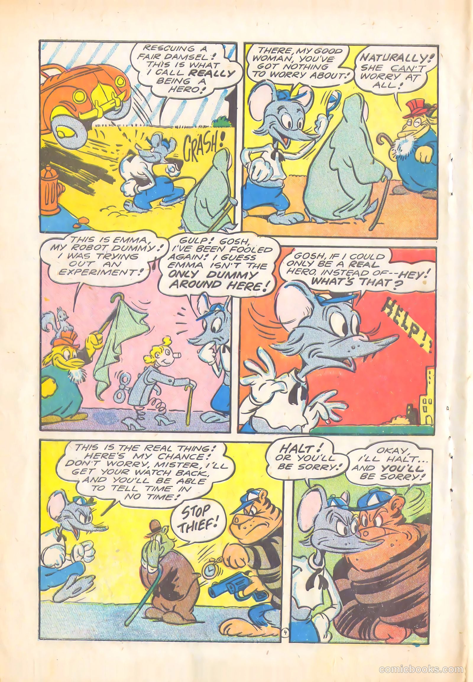 Barnyard Comics #7 (1945) — page 32 of 36