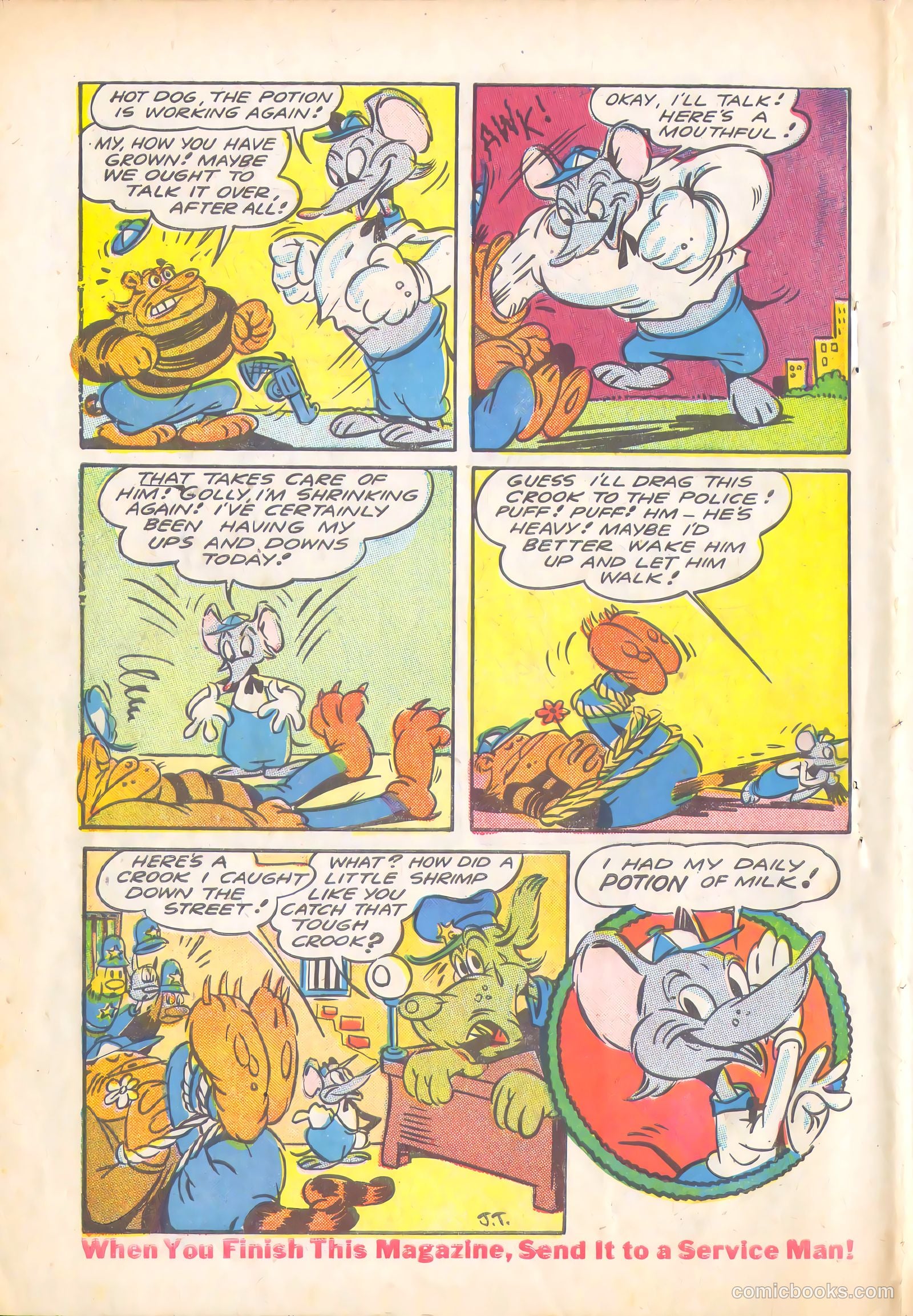 Barnyard Comics #7 (1945) — page 34 of 36