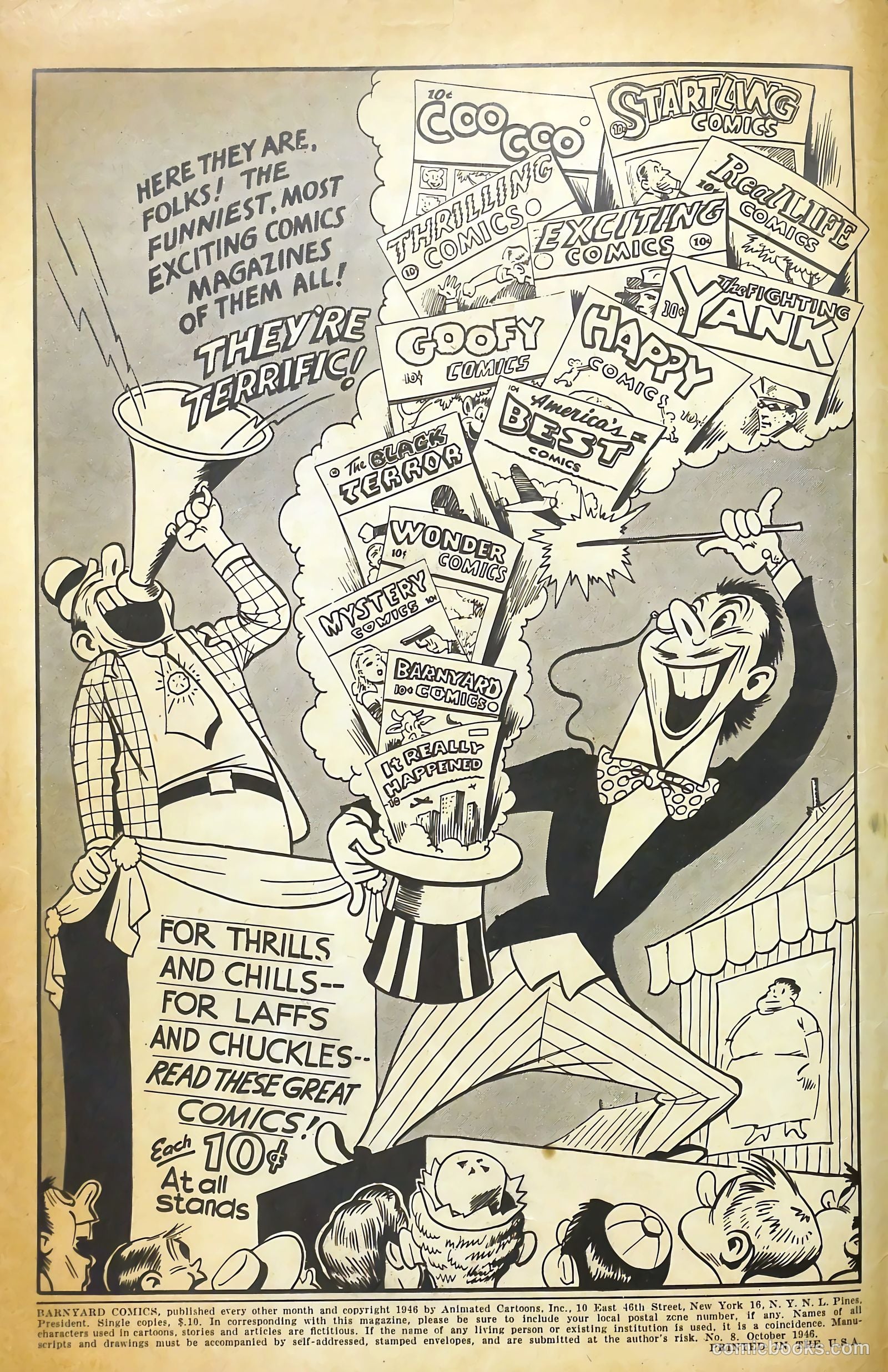 Barnyard Comics #8 (1946) — page 2 of 52