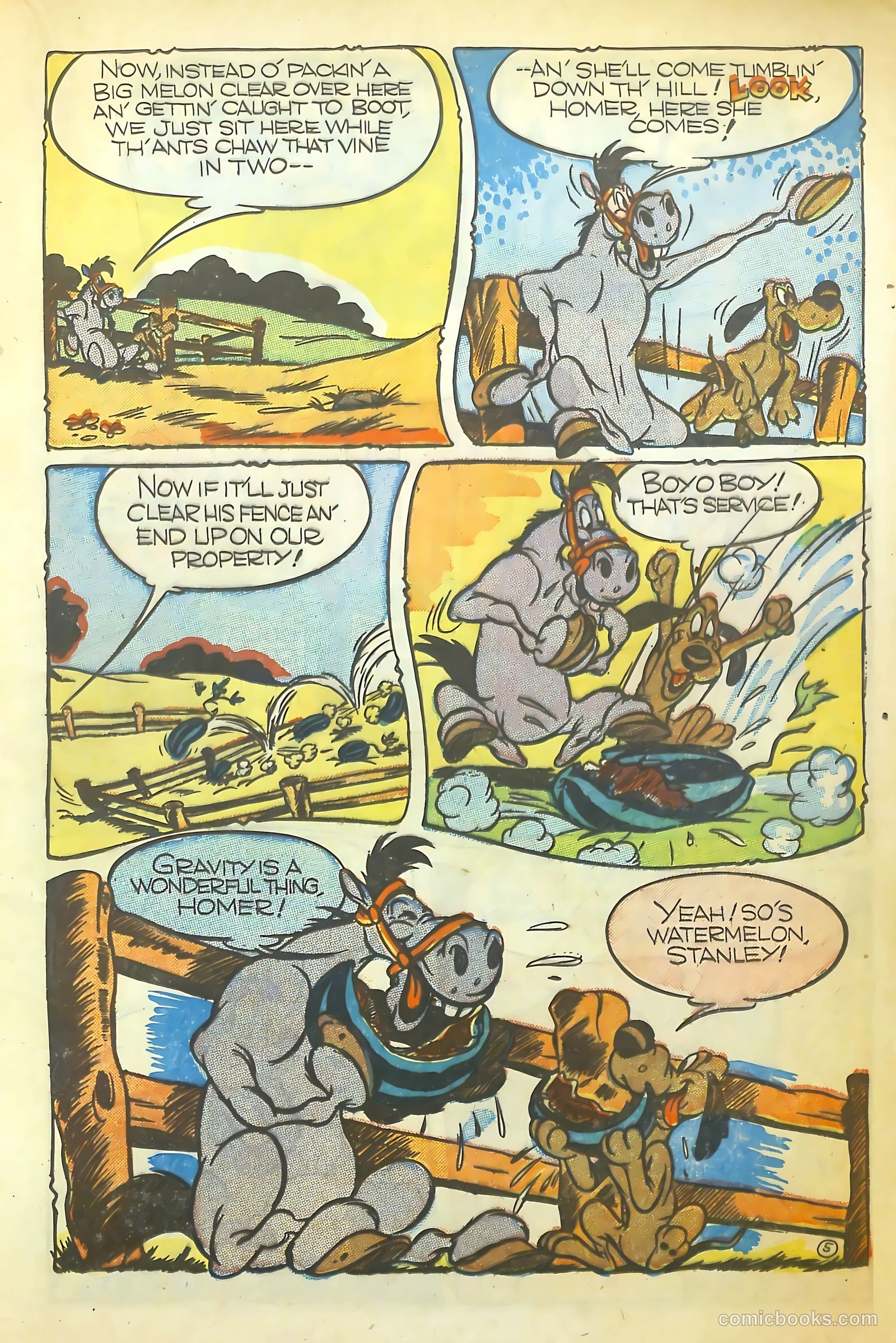 Barnyard Comics #8 (1946) — page 21 of 52