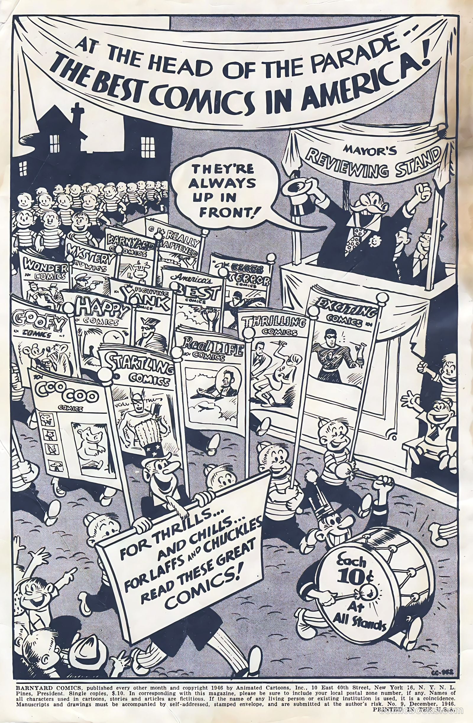 Barnyard Comics #9 (1946) — page 2 of 52