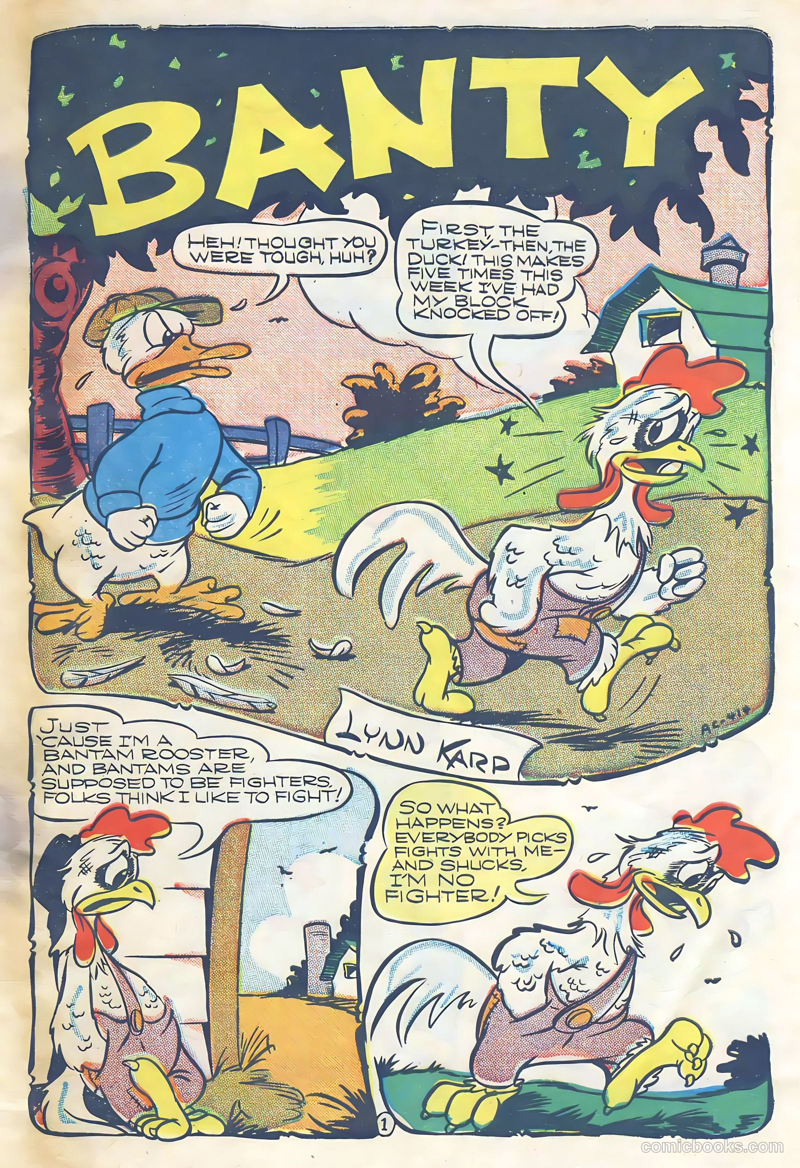 Barnyard Comics #9 (1946) — page 3 of 52