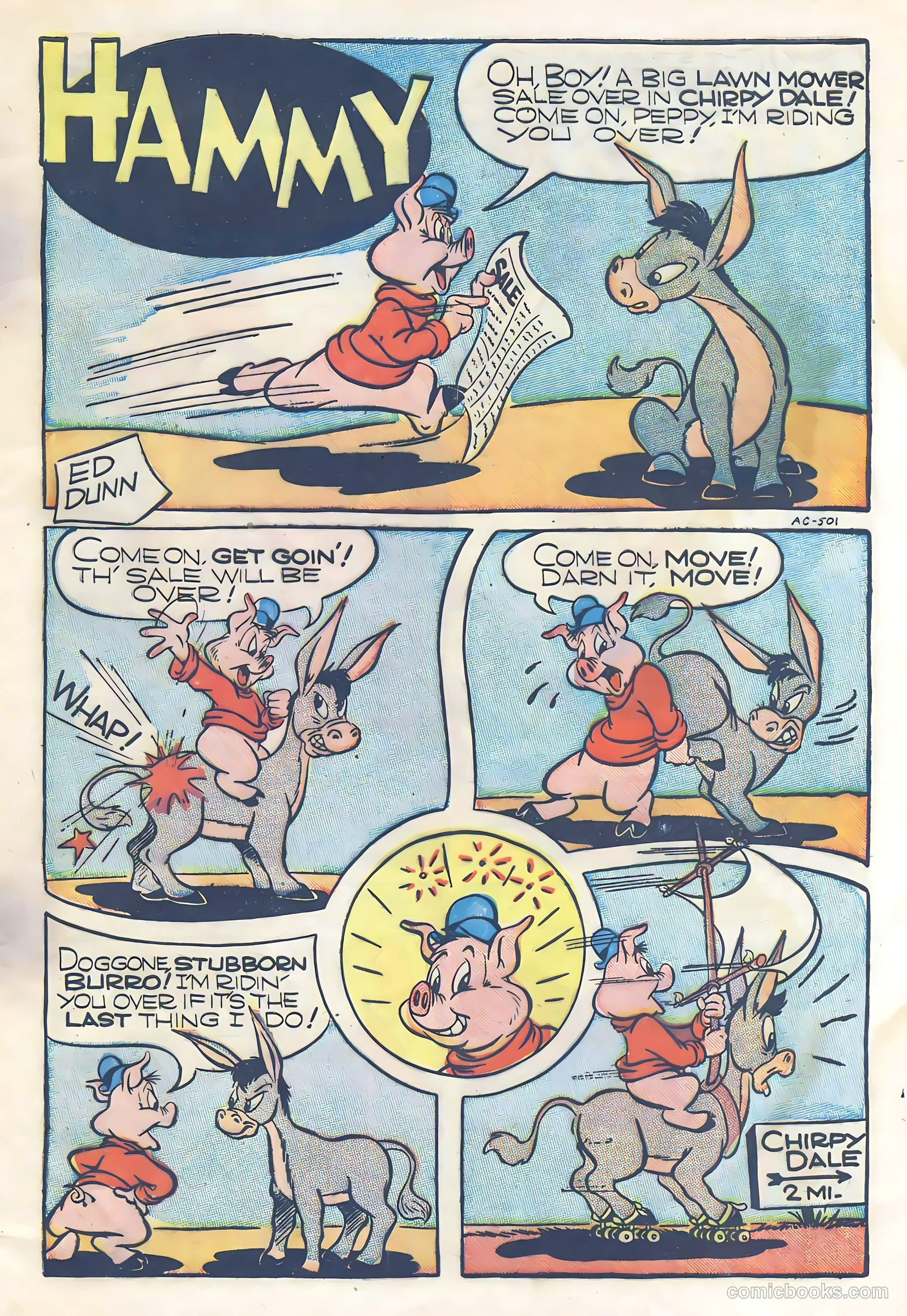 Barnyard Comics #9 (1946) — page 9 of 52