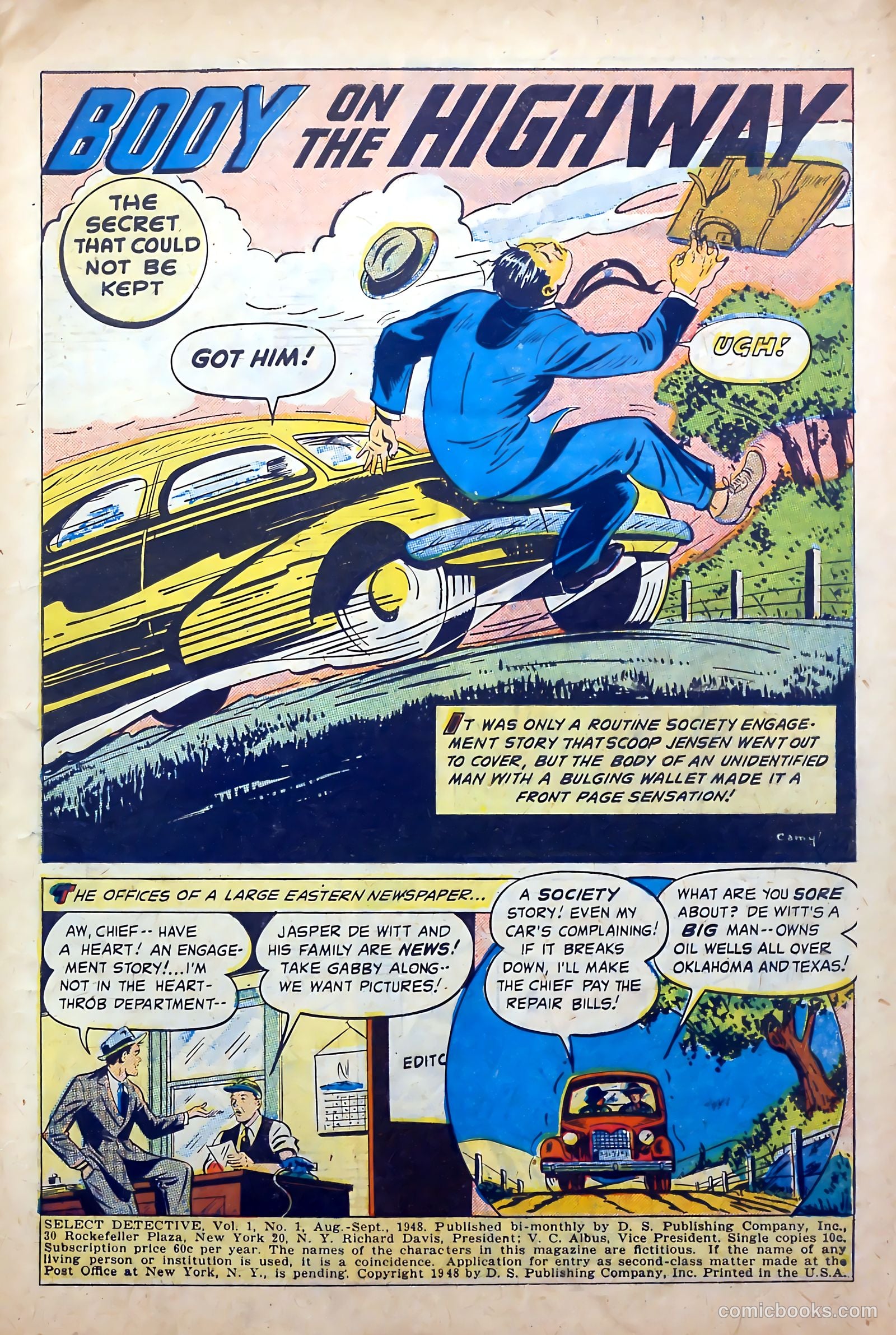 Select Detective #1 (1948) — page 3 of 52