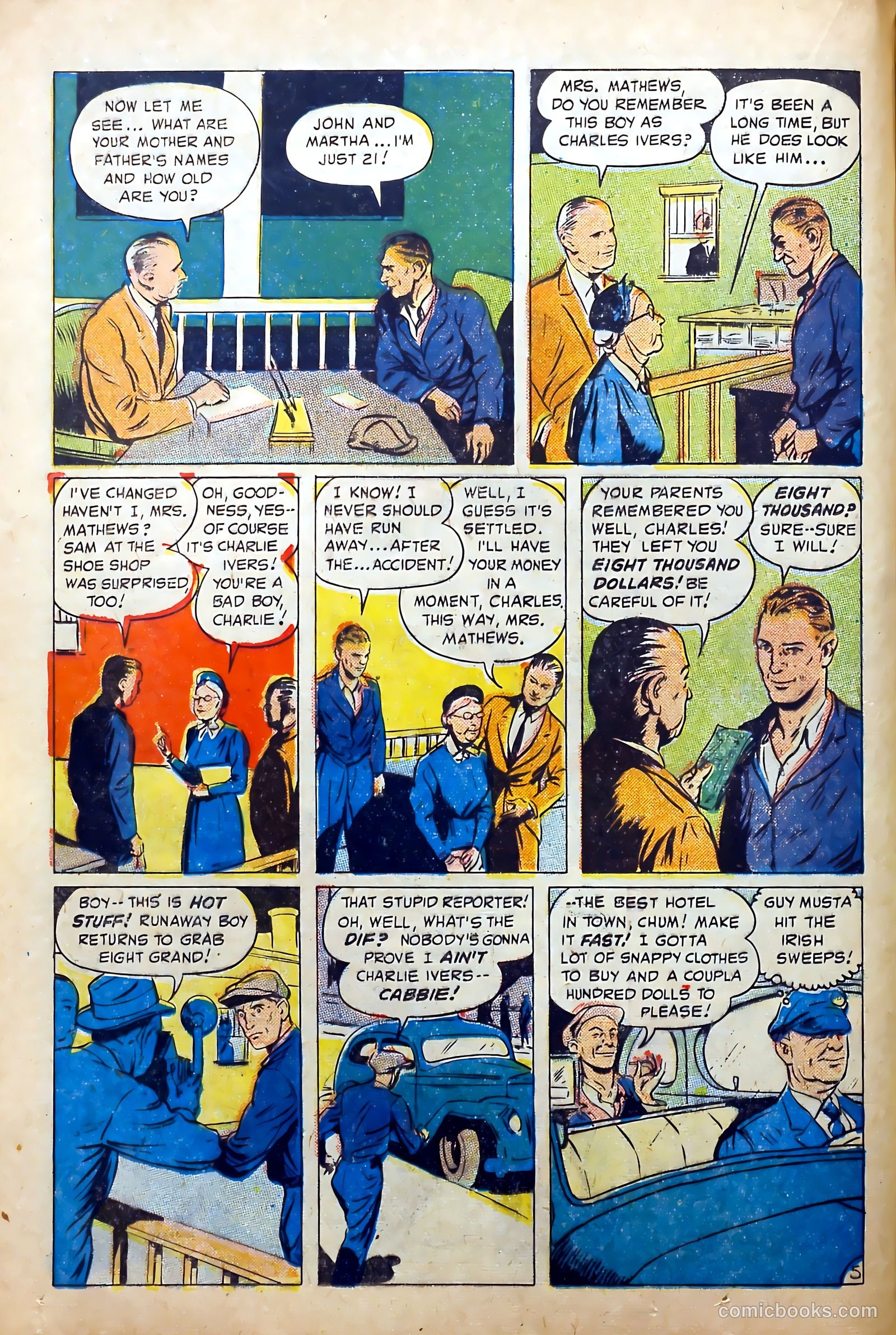 Select Detective #1 (1948) — page 22 of 52