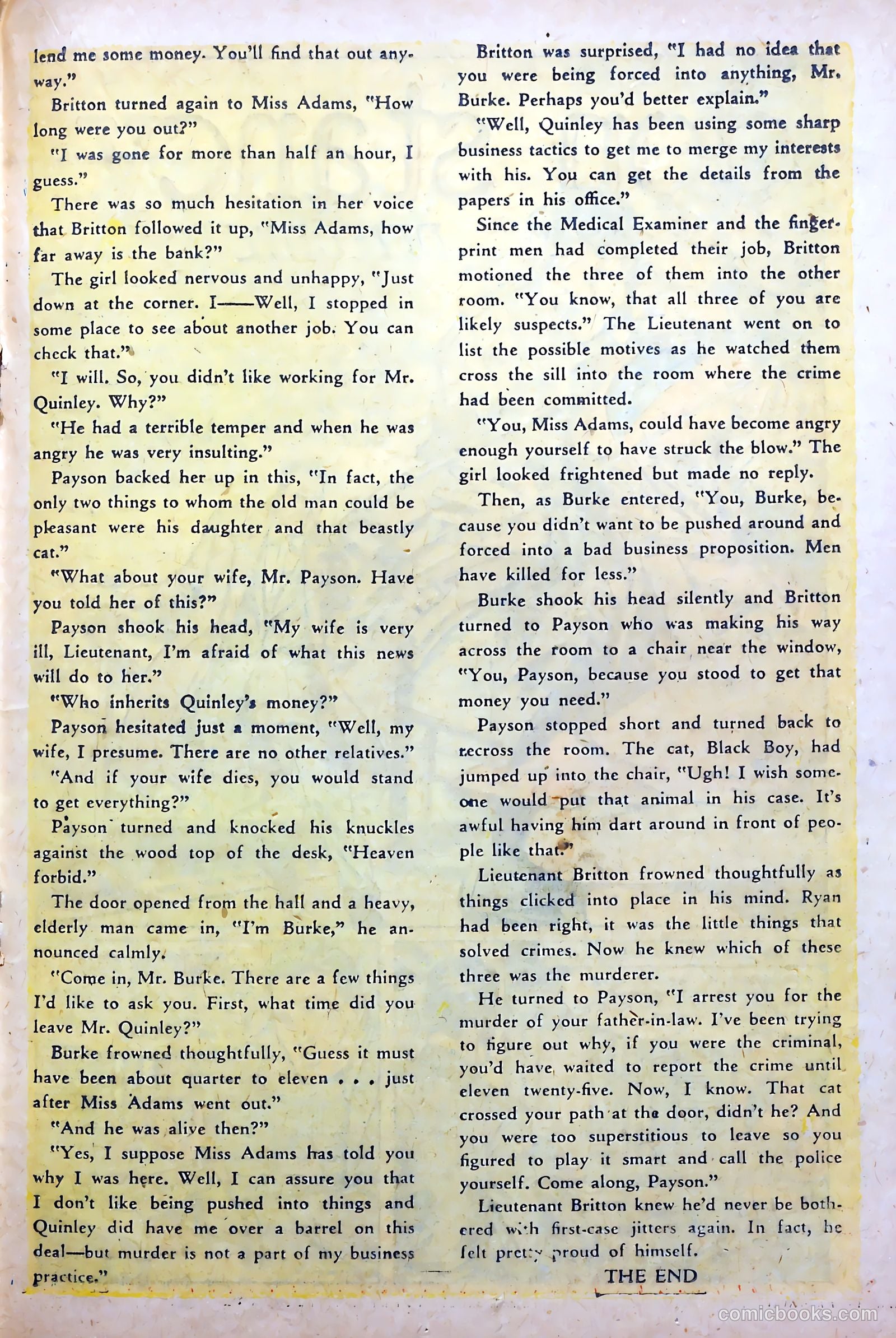 Select Detective #1 (1948) — page 27 of 52
