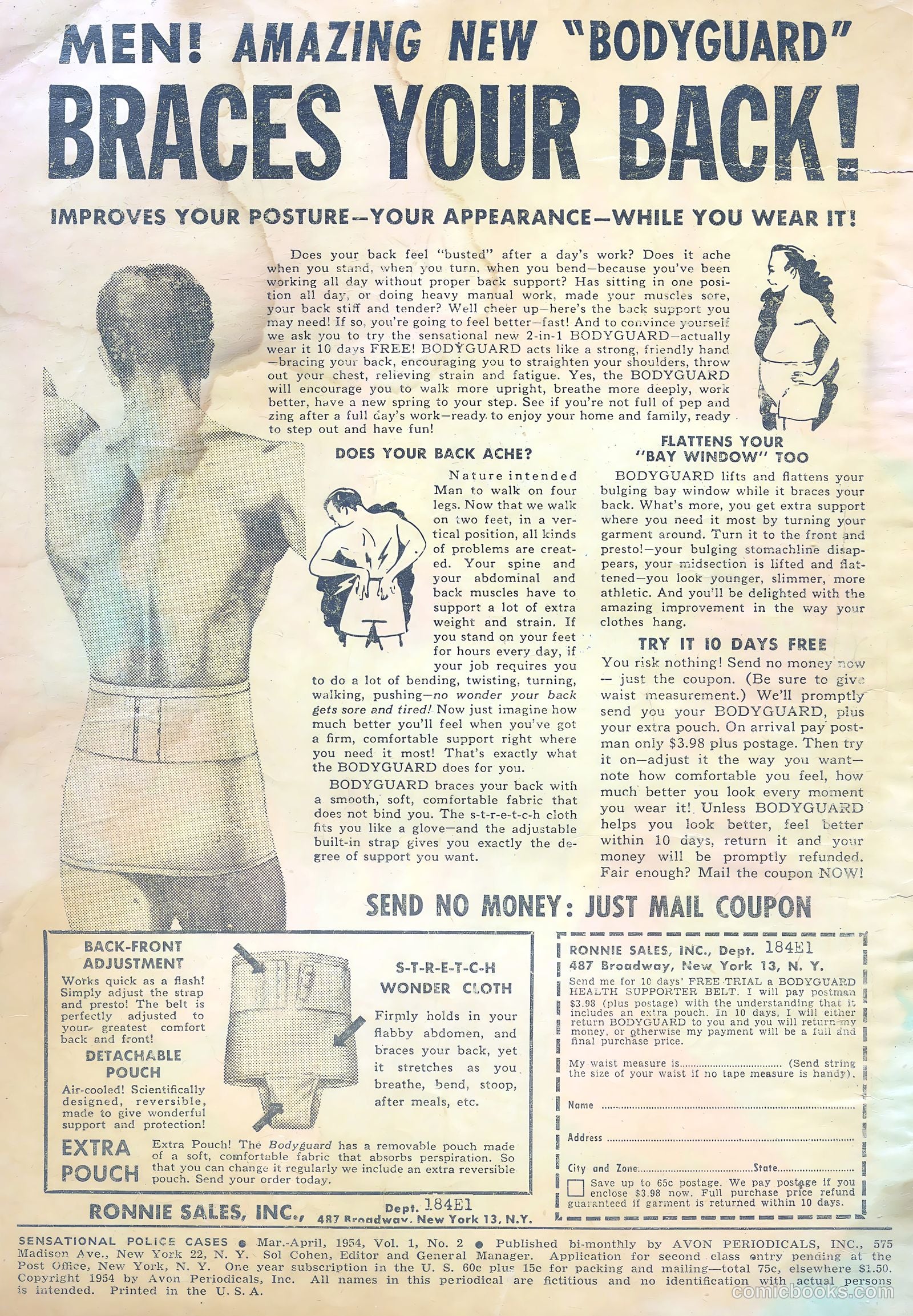 Sensational Police Cases #2 (1954) — page 2 of 37