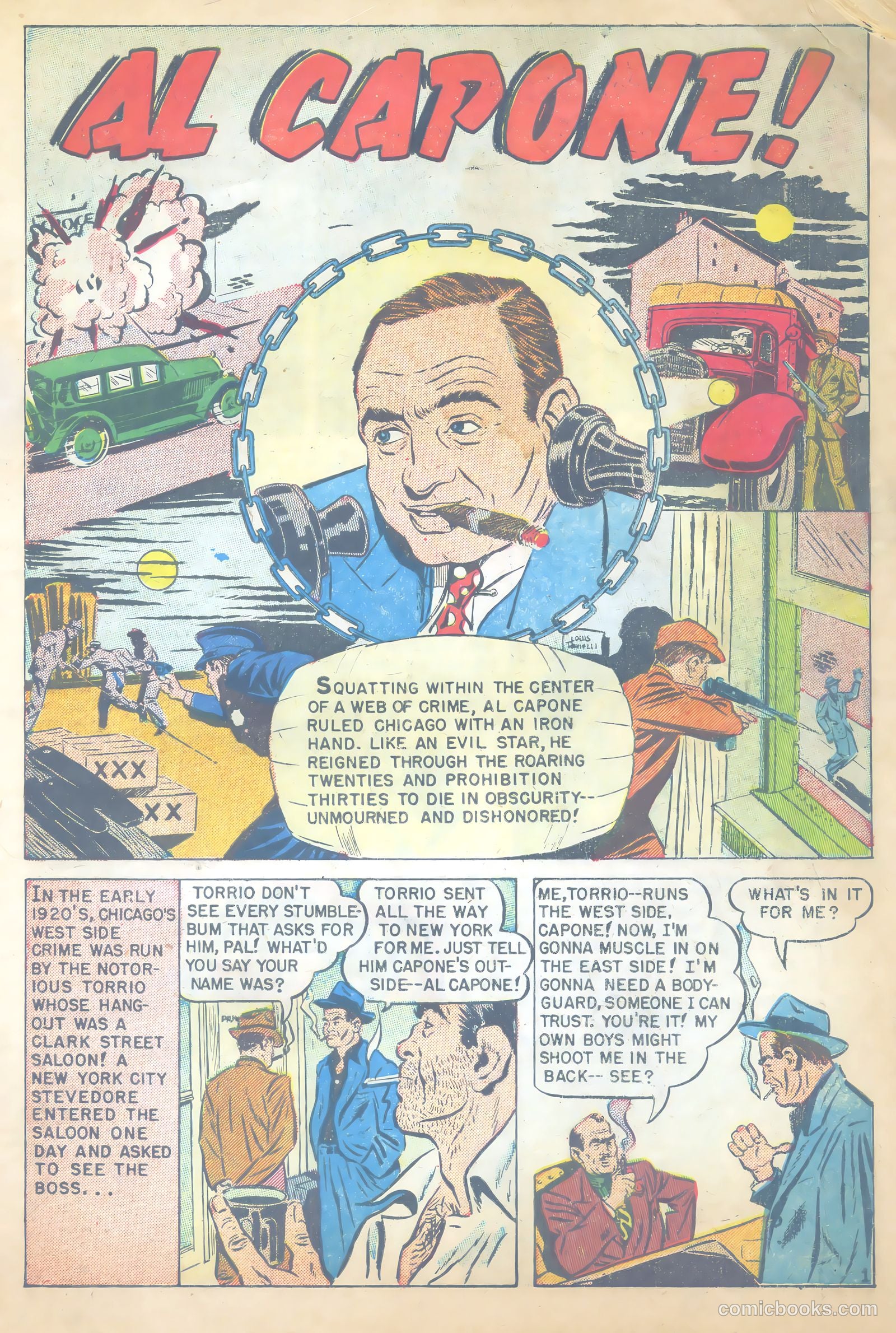 Sensational Police Cases #2 (1954) — page 3 of 37