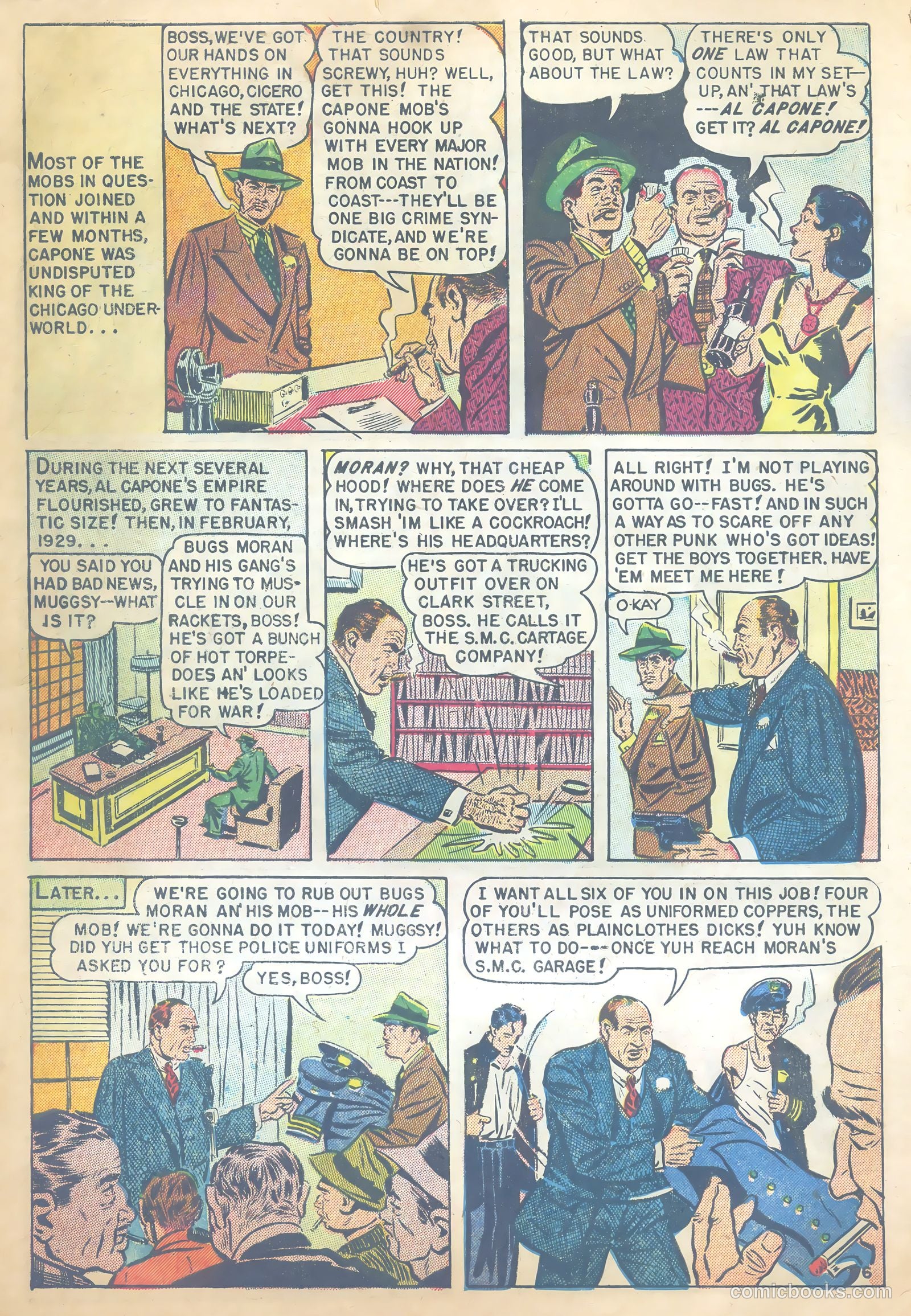 Sensational Police Cases #2 (1954) — page 8 of 37