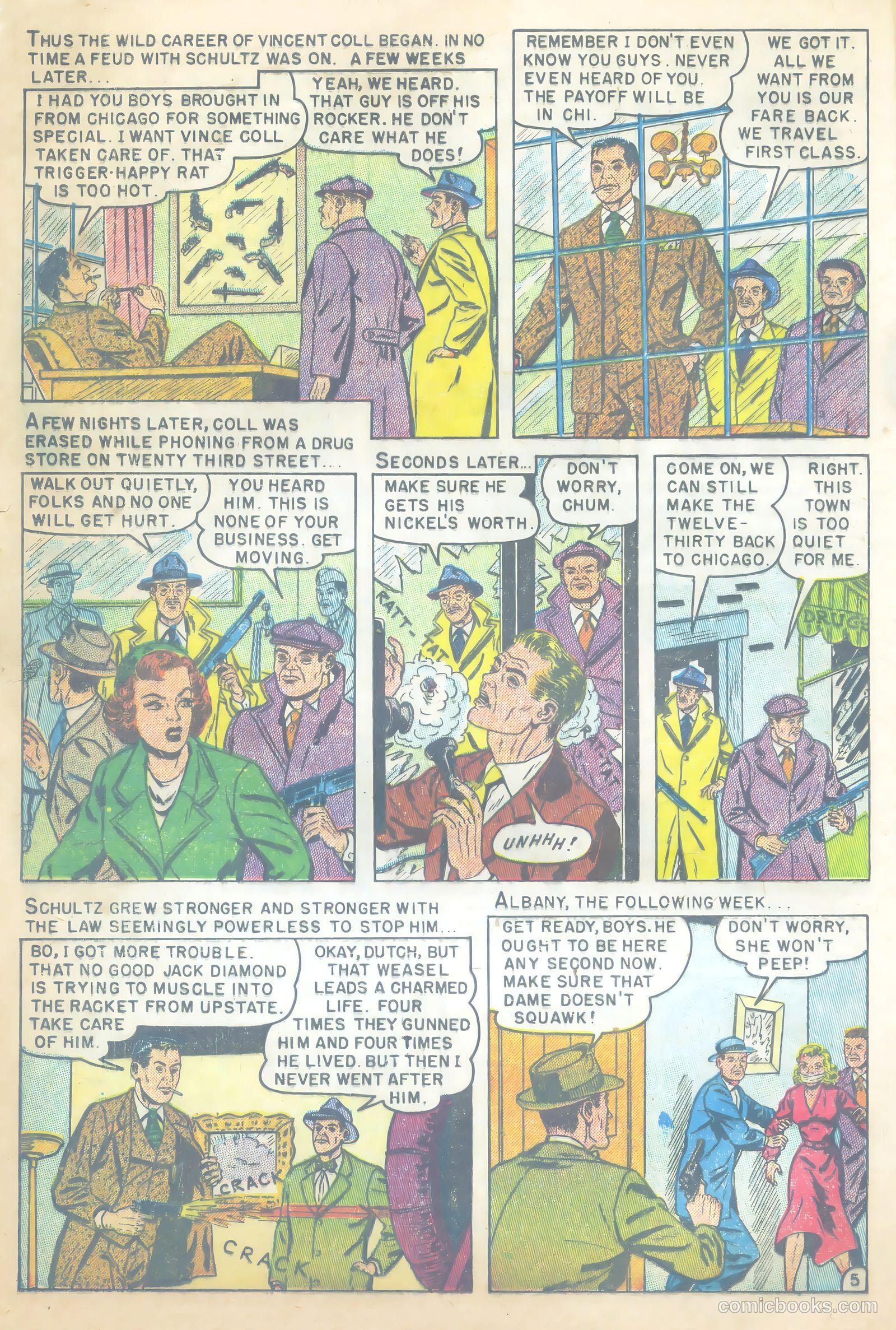 Sensational Police Cases #2 (1954) — page 14 of 37