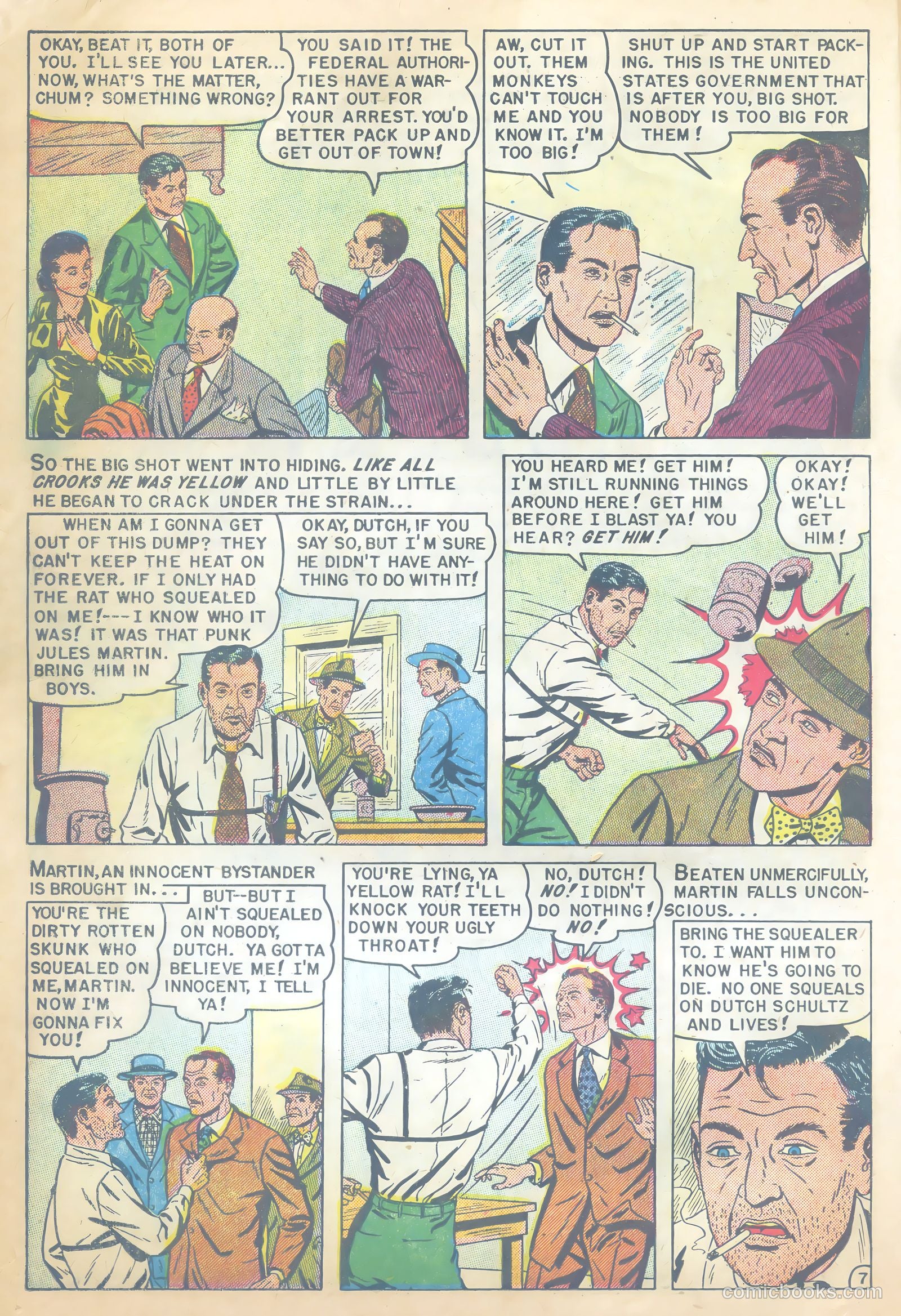 Sensational Police Cases #2 (1954) — page 16 of 37