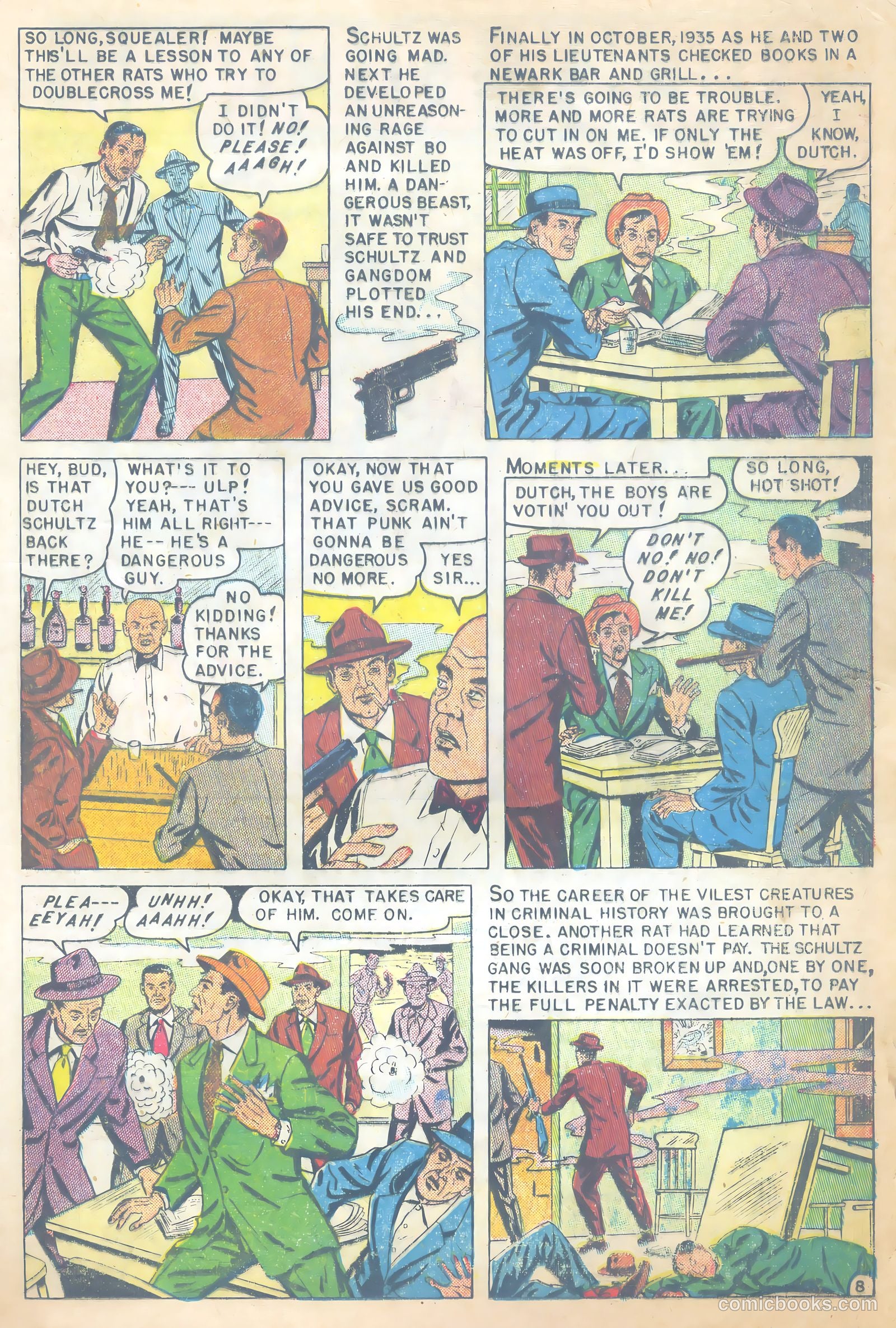 Sensational Police Cases #2 (1954) — page 17 of 37