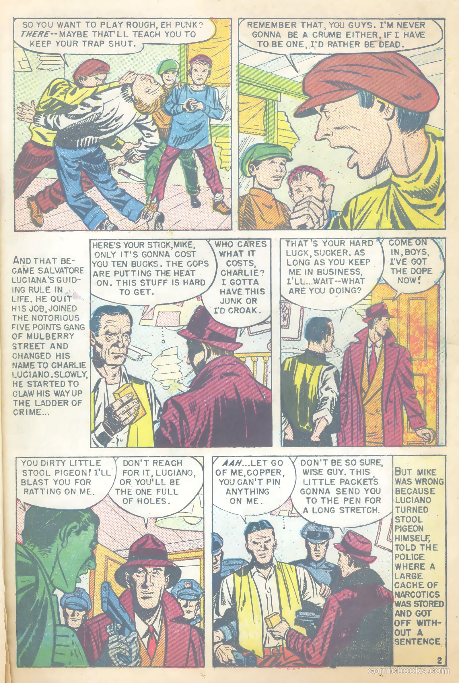 Sensational Police Cases #2 (1954) — page 19 of 37