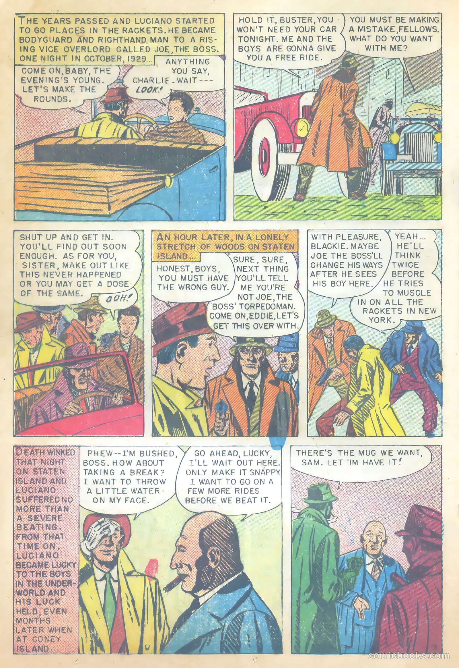 Sensational Police Cases #2 (1954) — page 20 of 37