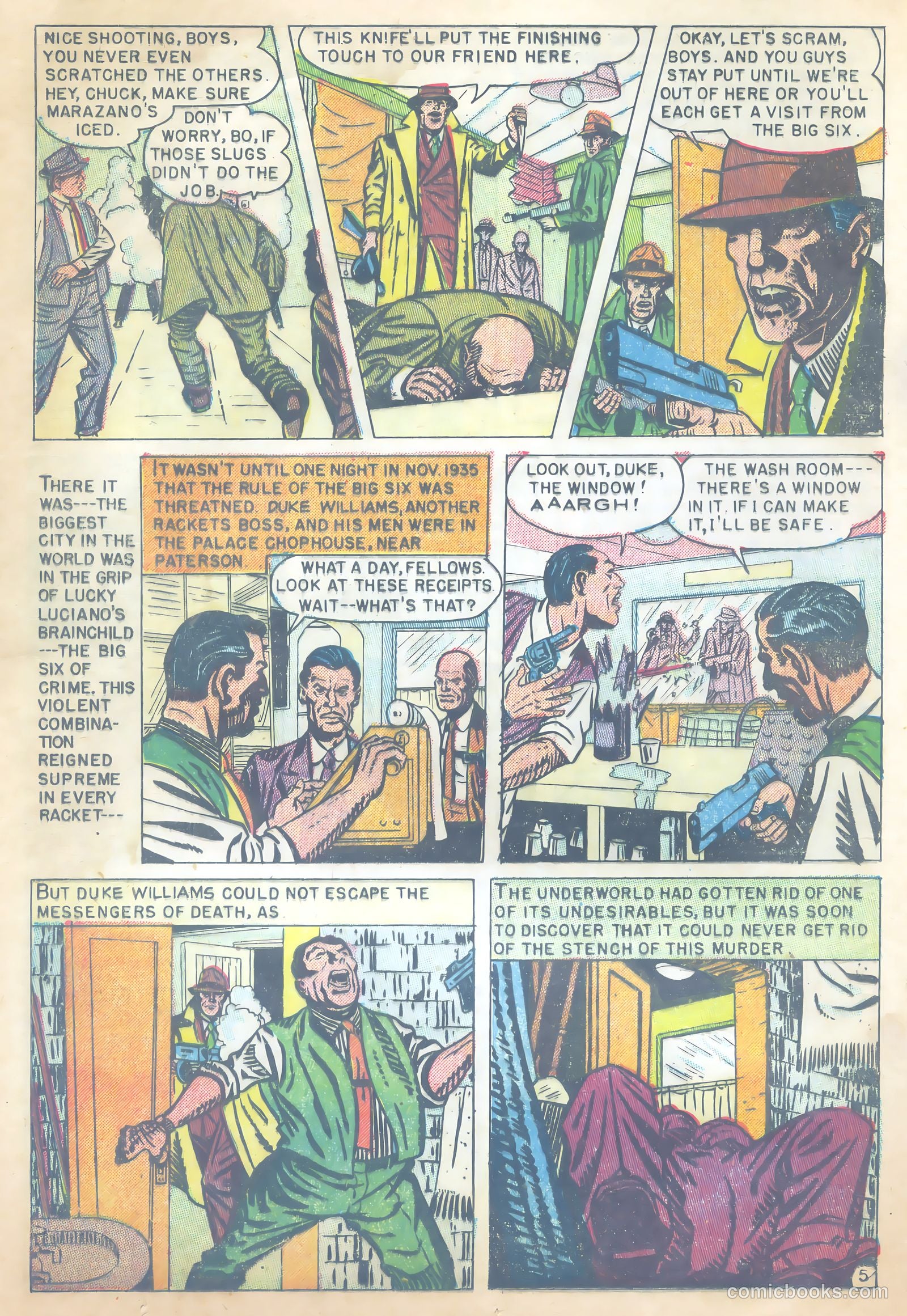 Sensational Police Cases #2 (1954) — page 22 of 37