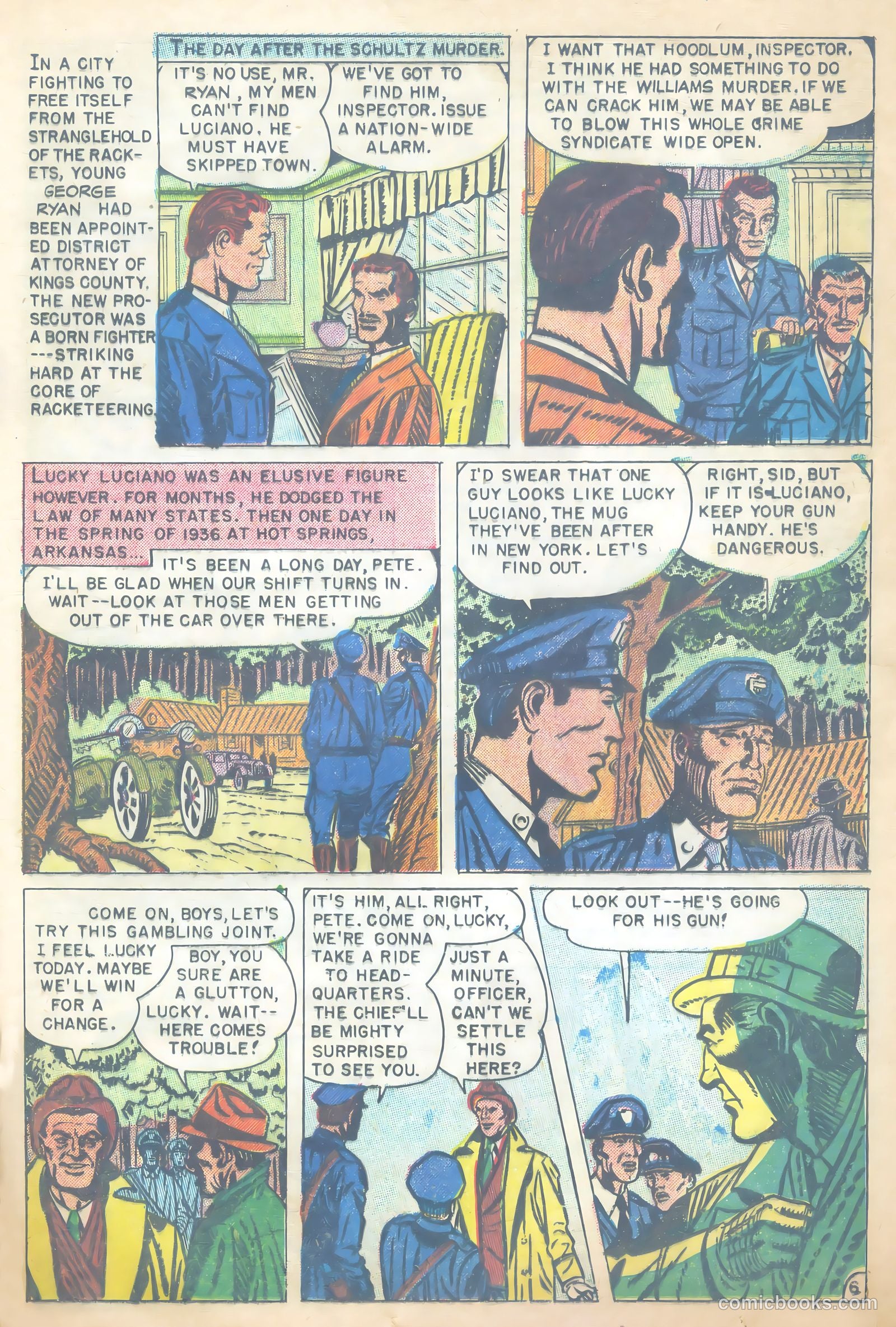 Sensational Police Cases #2 (1954) — page 23 of 37