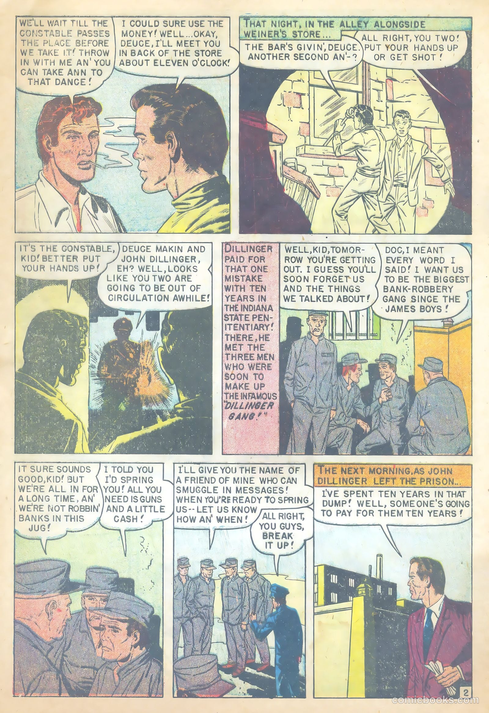 Sensational Police Cases #2 (1954) — page 28 of 37