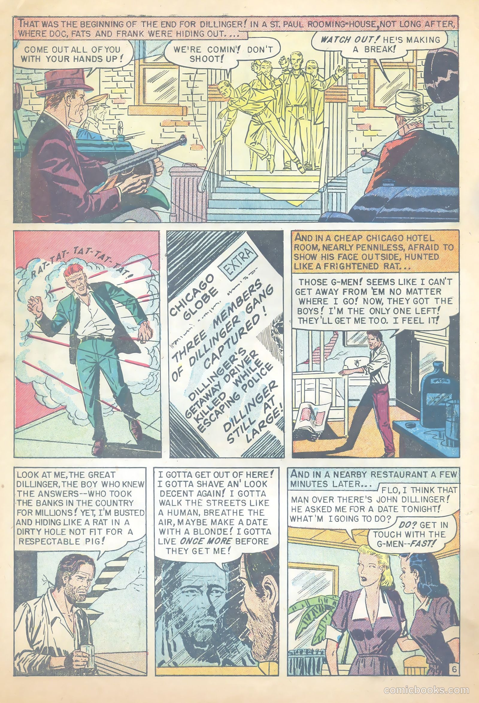 Sensational Police Cases #2 (1954) — page 32 of 37