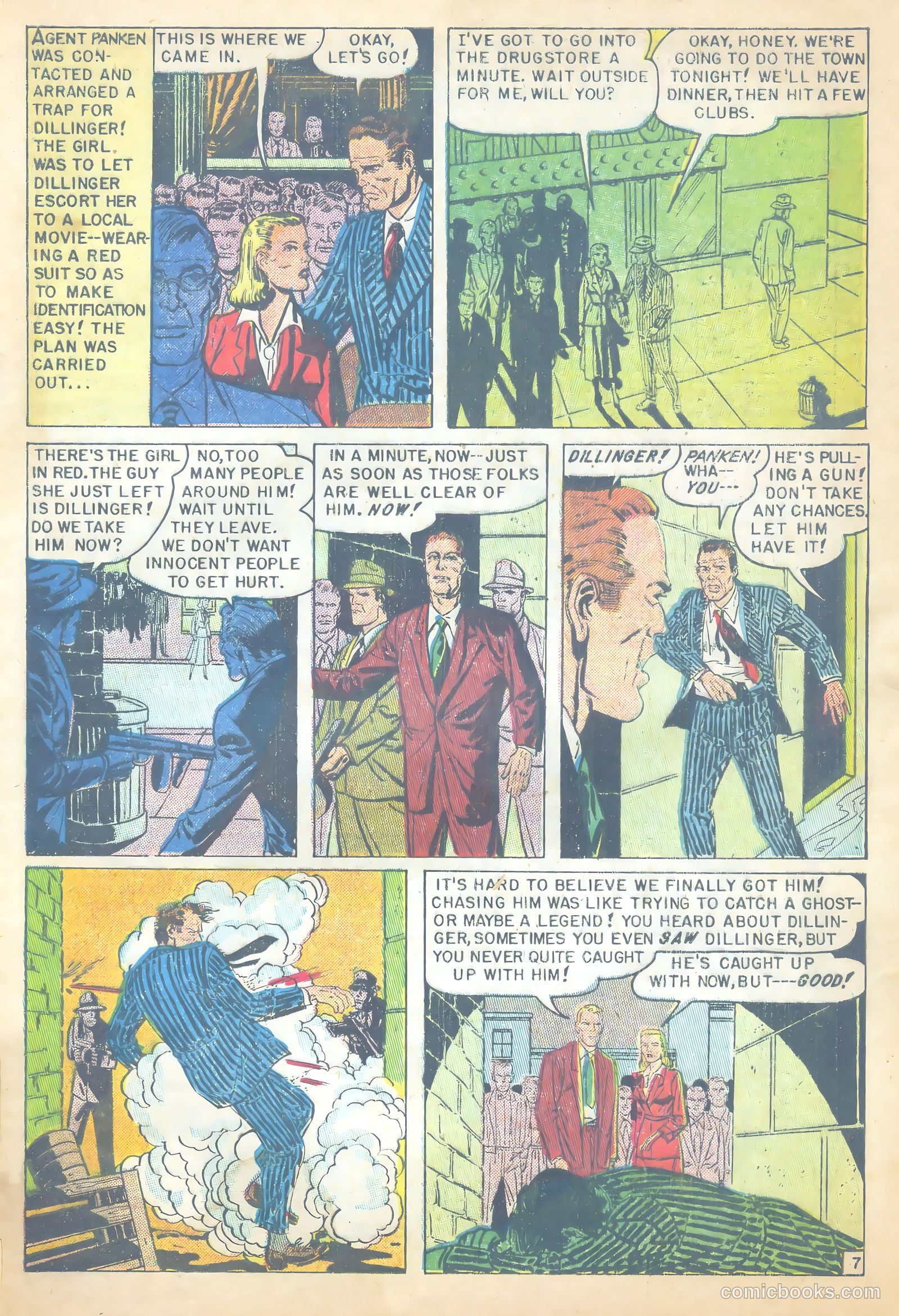 Sensational Police Cases #2 (1954) — page 33 of 37