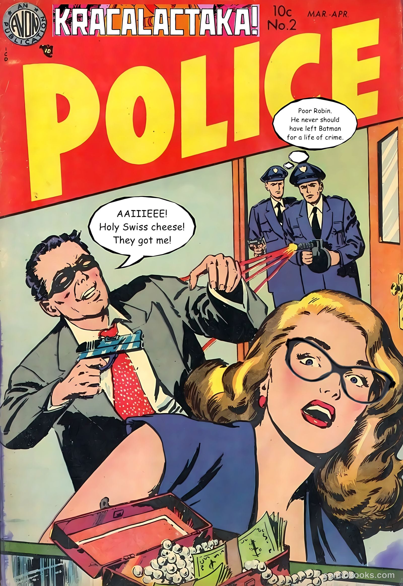Sensational Police Cases #2 (1954) — page 37 of 37