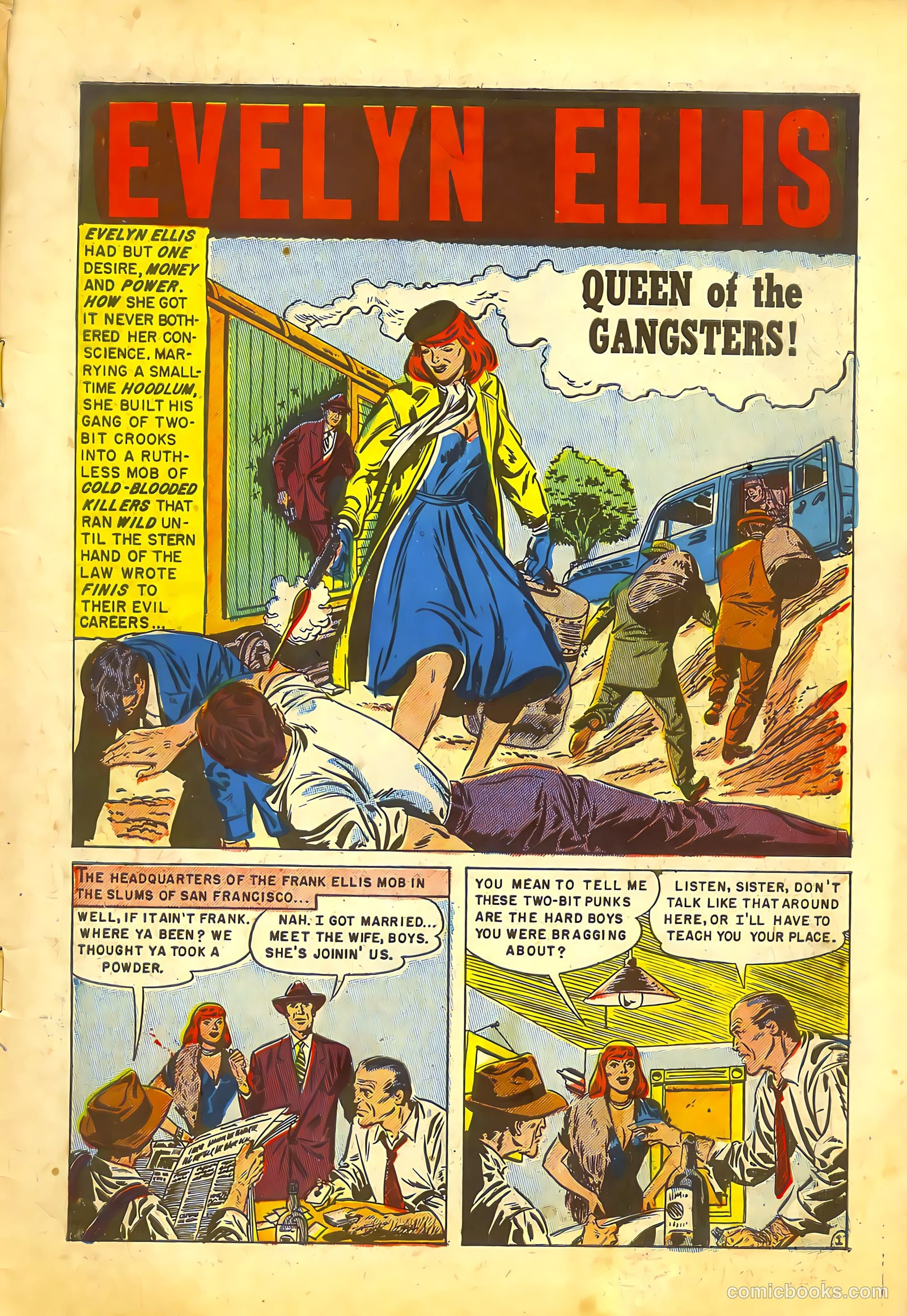 Sensational Police Cases #3 (1954) — page 3 of 36
