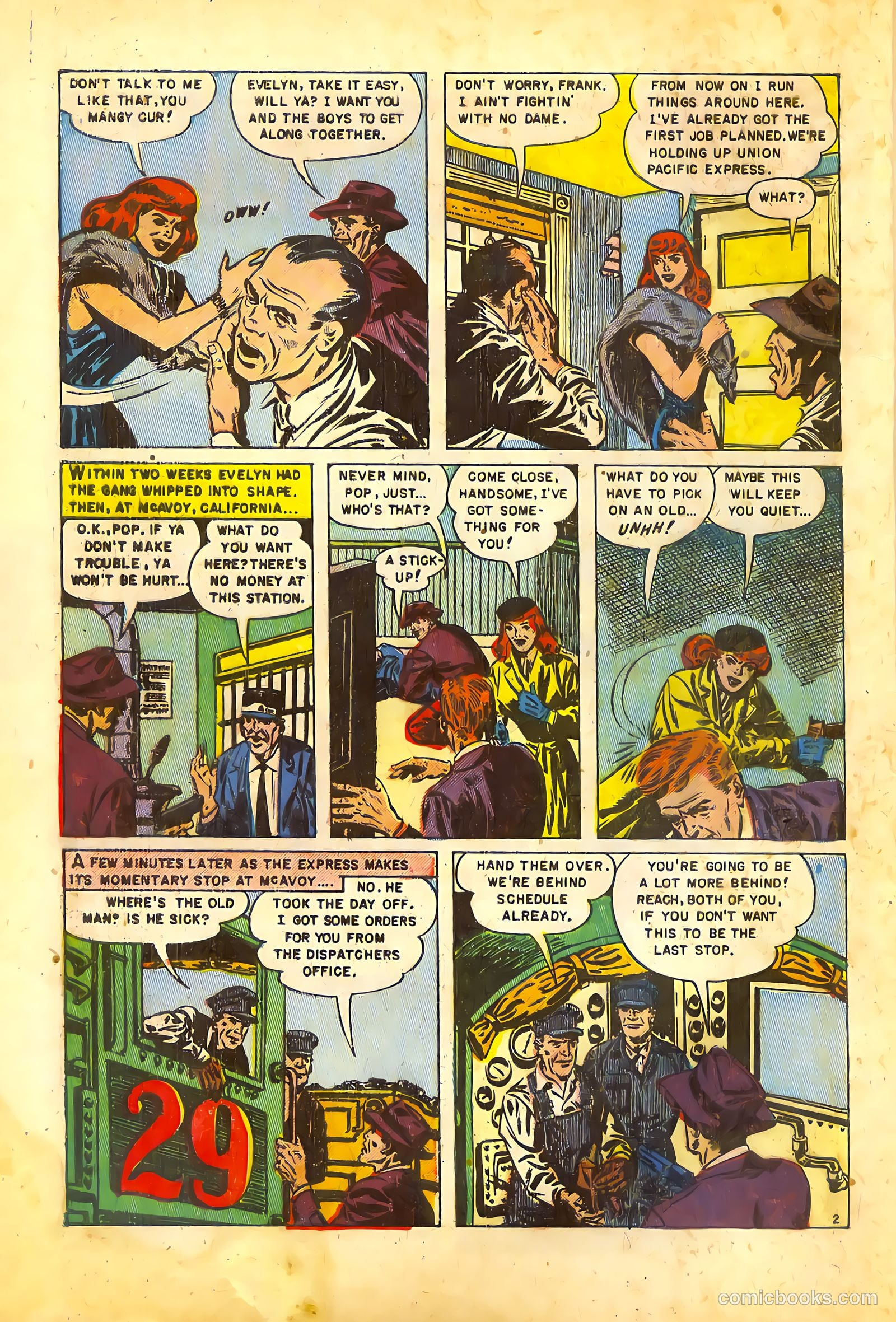 Sensational Police Cases #3 (1954) — page 4 of 36