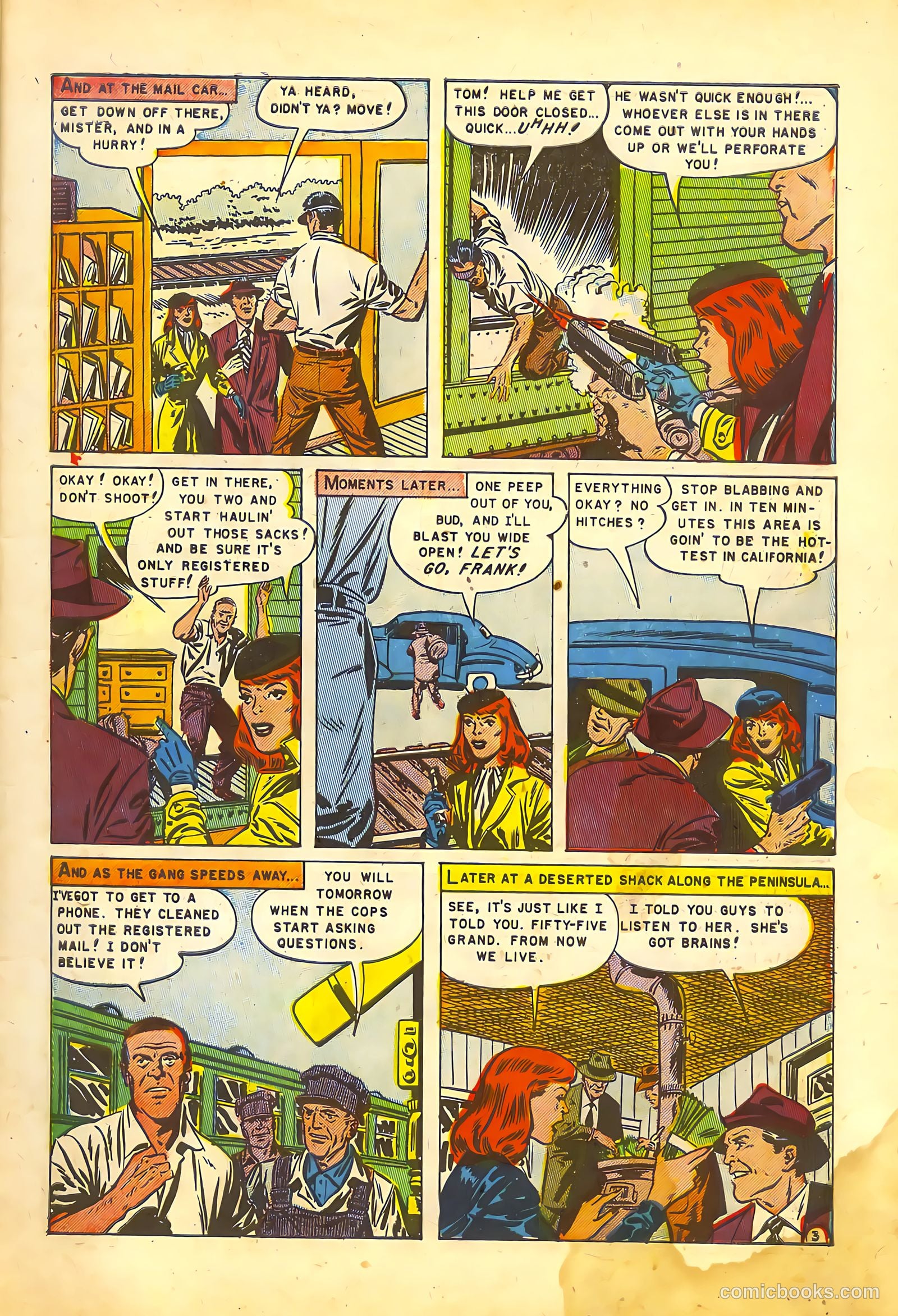Sensational Police Cases #3 (1954) — page 5 of 36