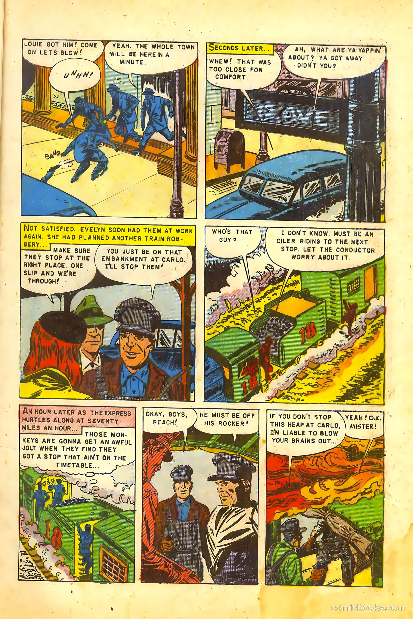 Sensational Police Cases #3 (1954) — page 7 of 36