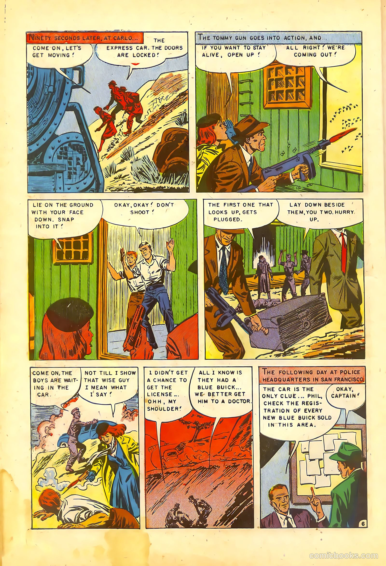 Sensational Police Cases #3 (1954) — page 8 of 36