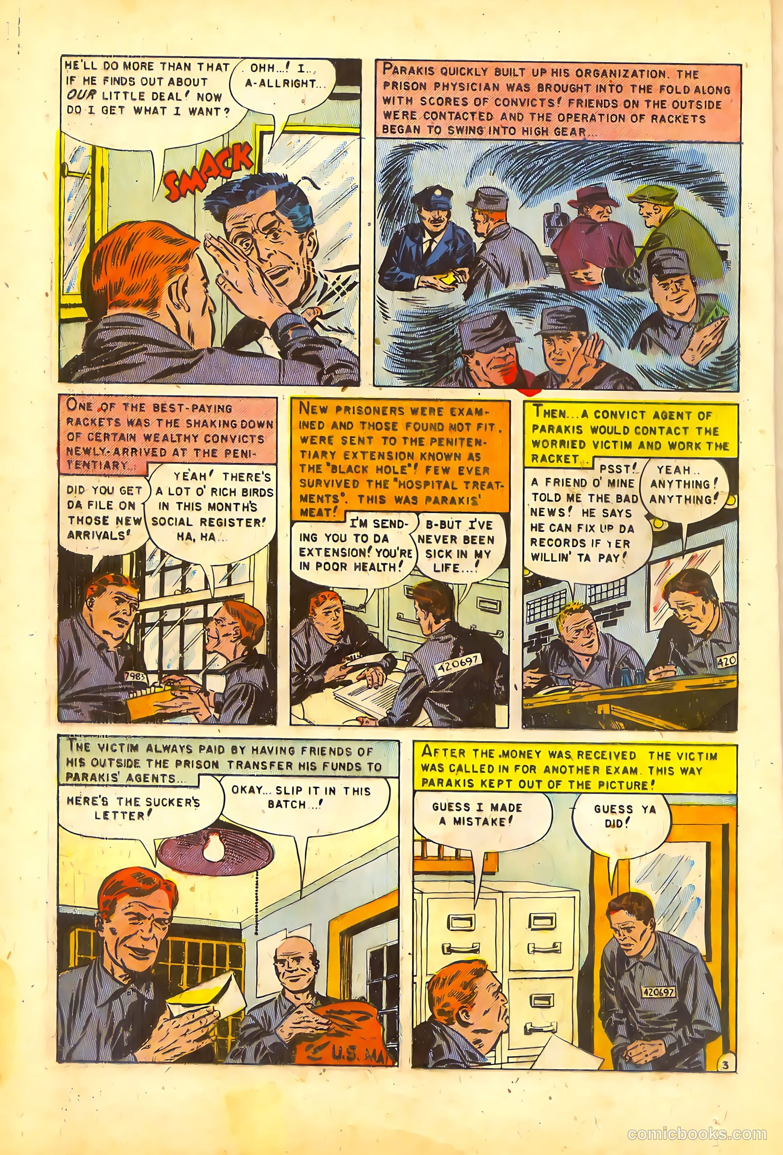 Sensational Police Cases #3 (1954) — page 12 of 36
