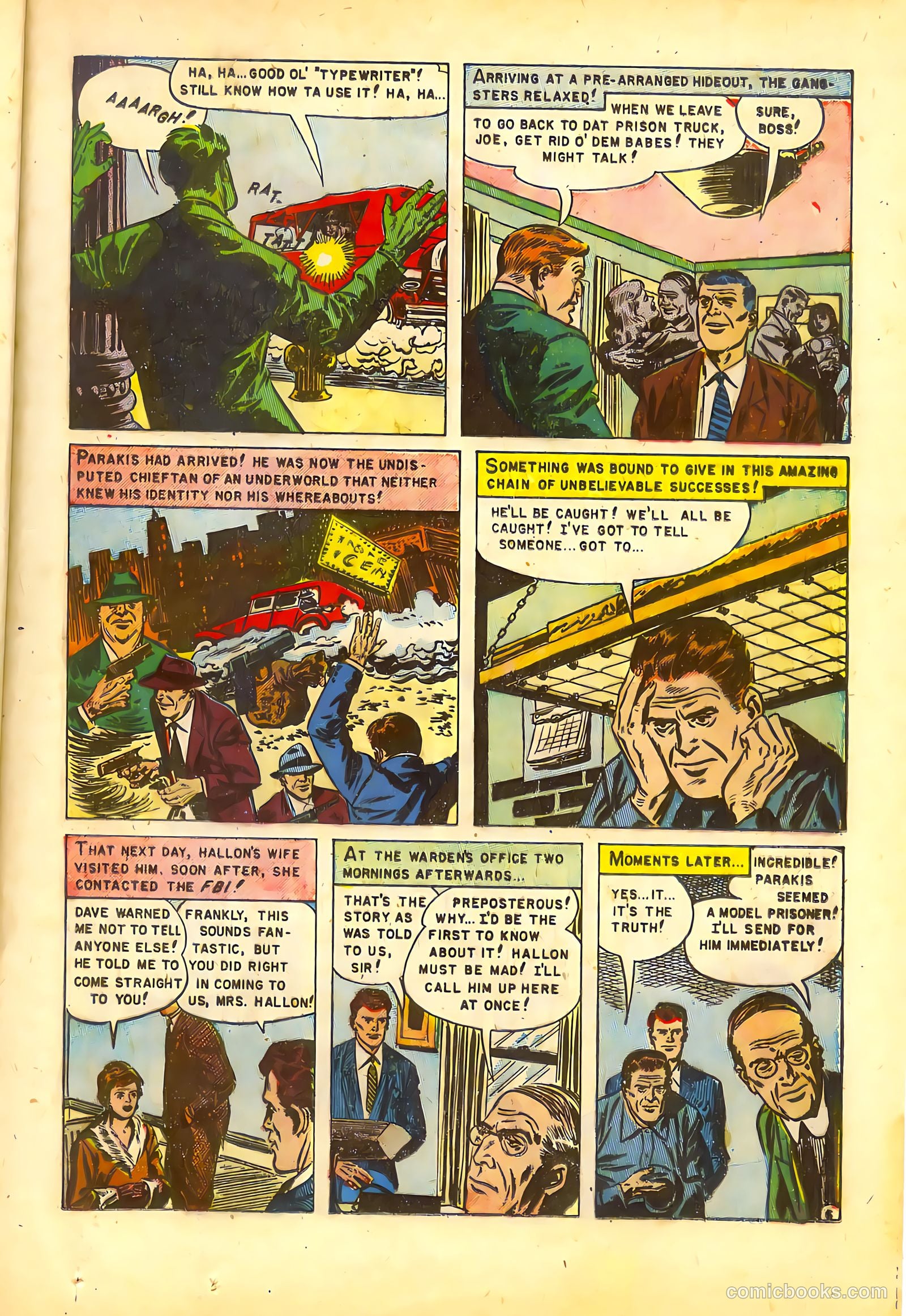 Sensational Police Cases #3 (1954) — page 15 of 36