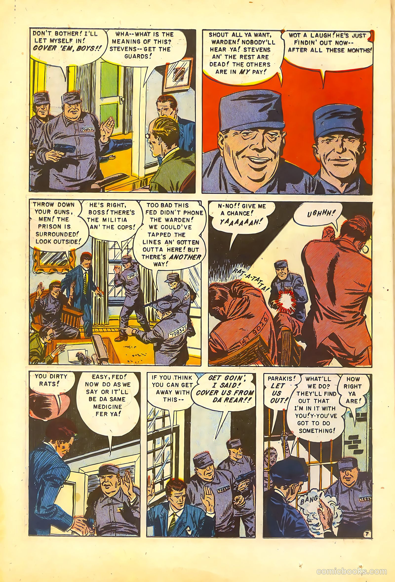 Sensational Police Cases #3 (1954) — page 16 of 36