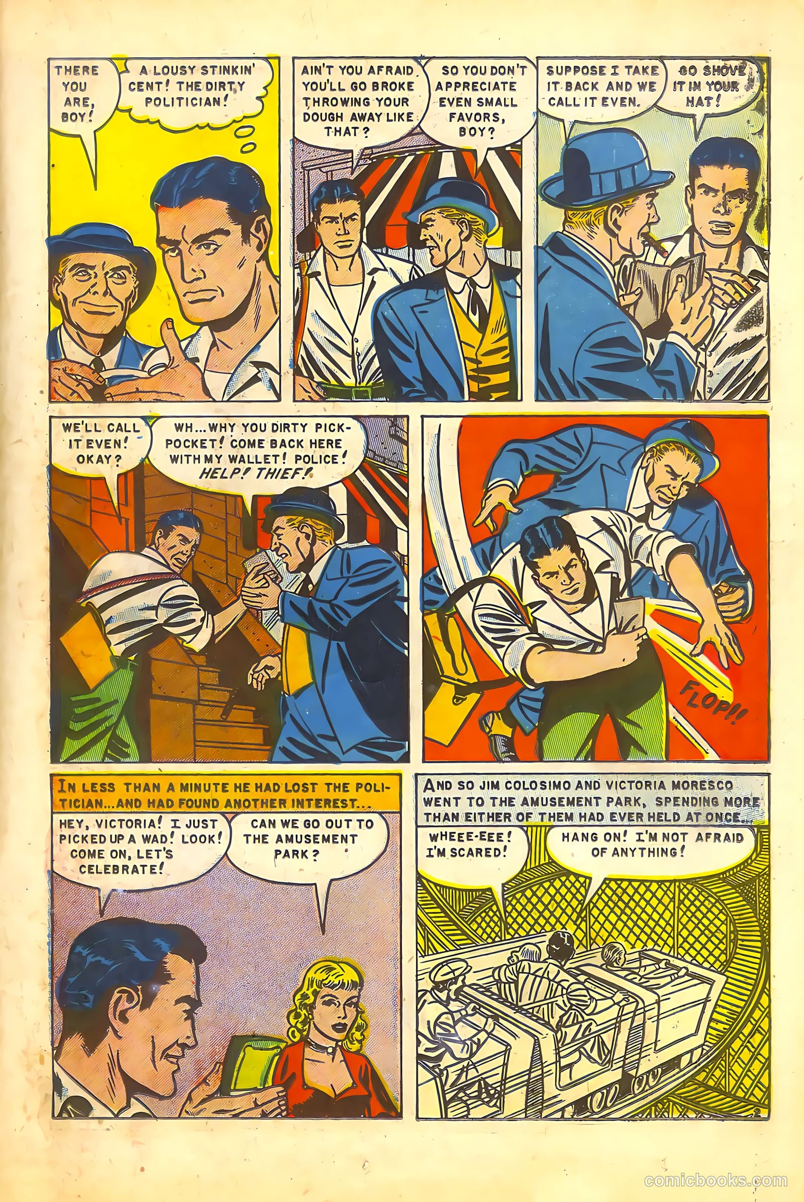 Sensational Police Cases #3 (1954) — page 19 of 36