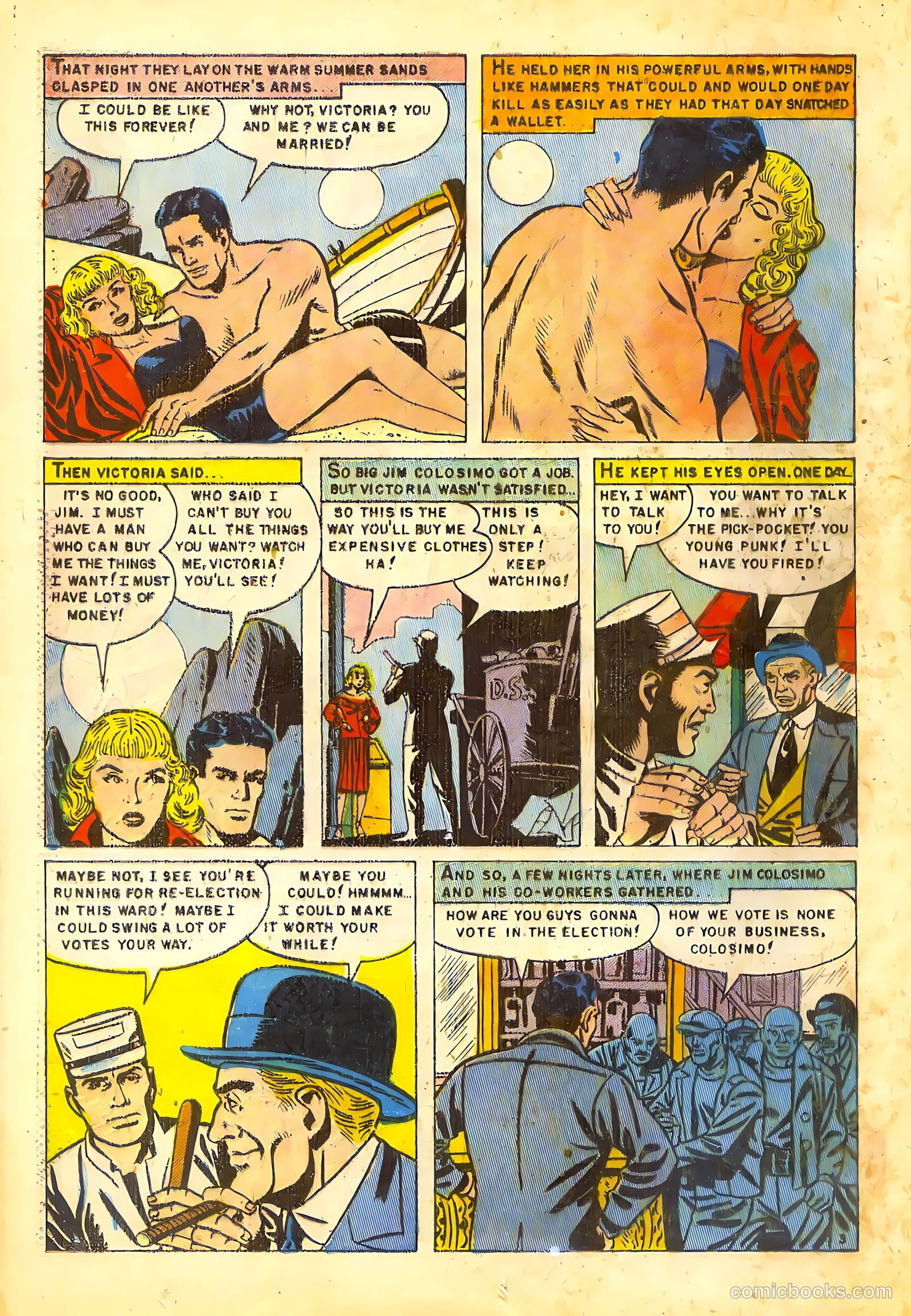 Sensational Police Cases #3 (1954) — page 20 of 36