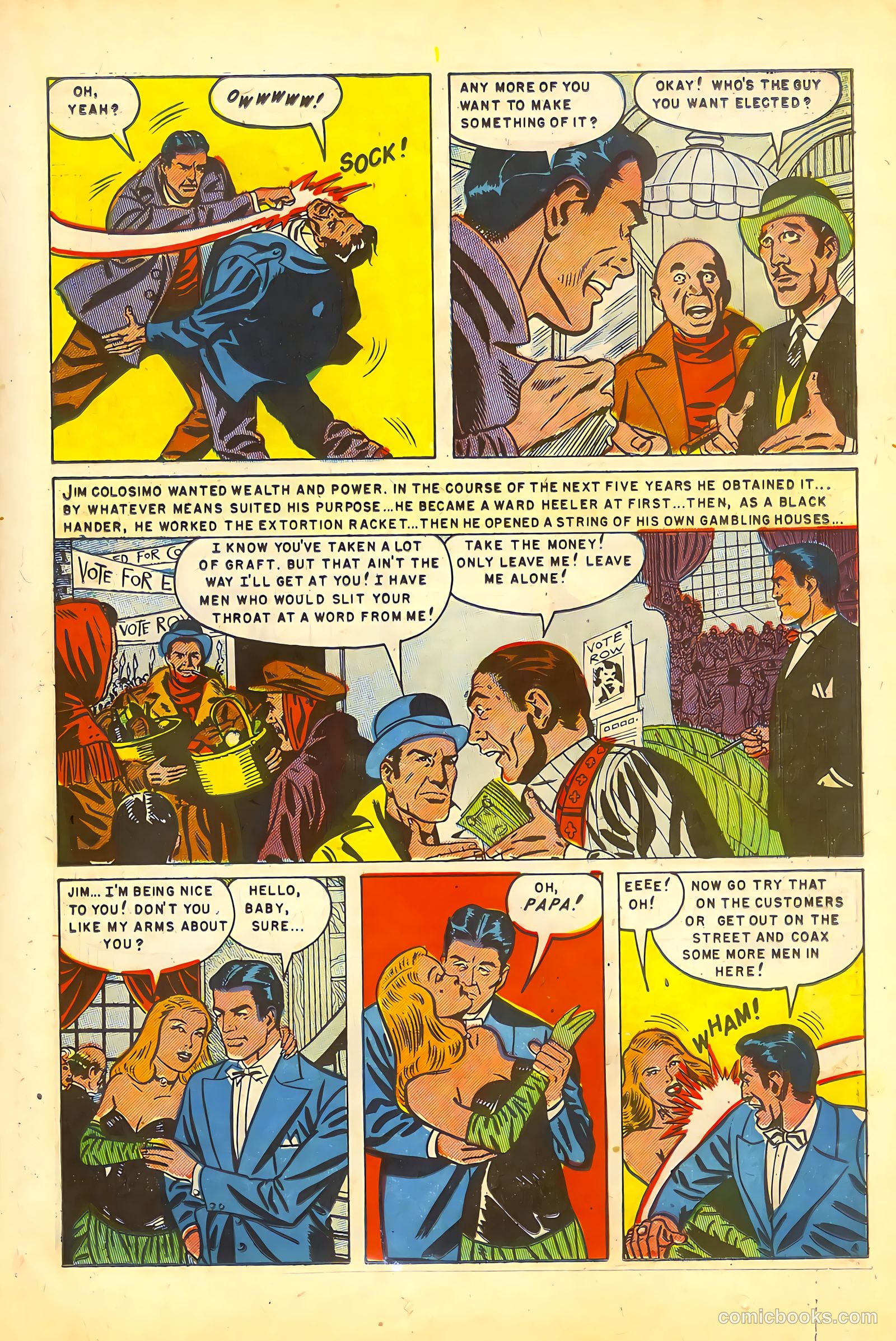 Sensational Police Cases #3 (1954) — page 21 of 36