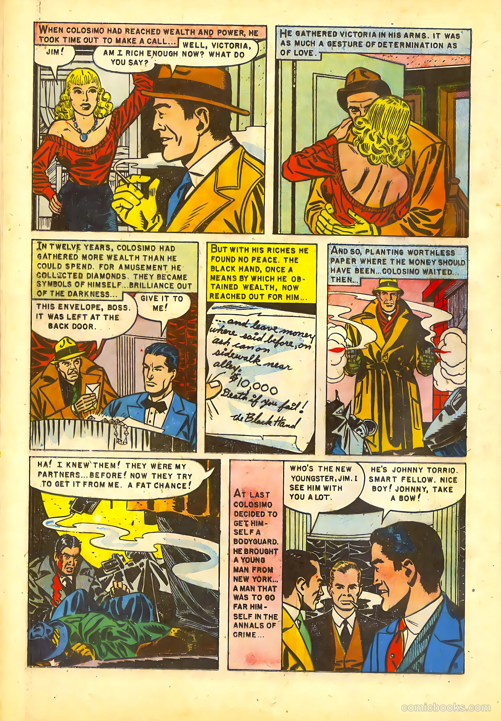 Sensational Police Cases #3 (1954) — page 22 of 36