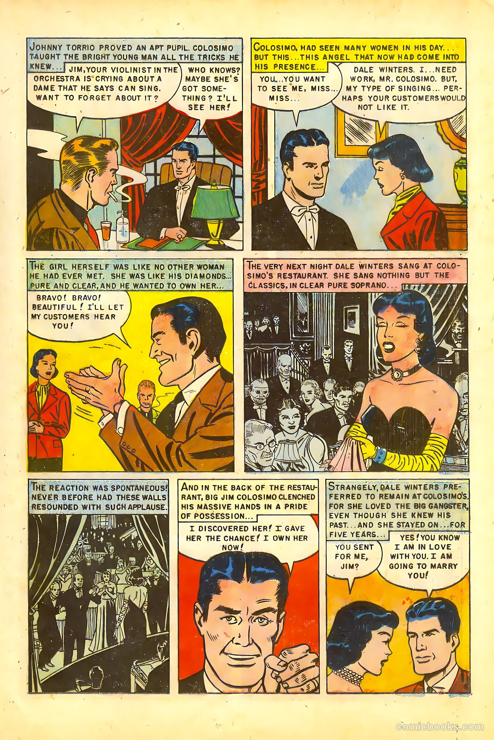 Sensational Police Cases #3 (1954) — page 23 of 36