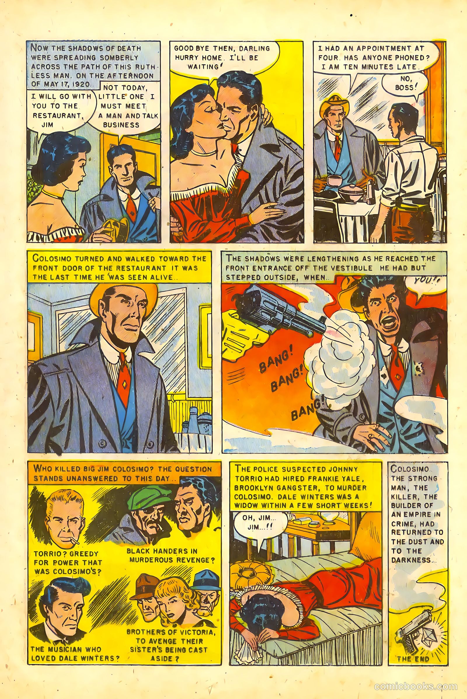 Sensational Police Cases #3 (1954) — page 25 of 36