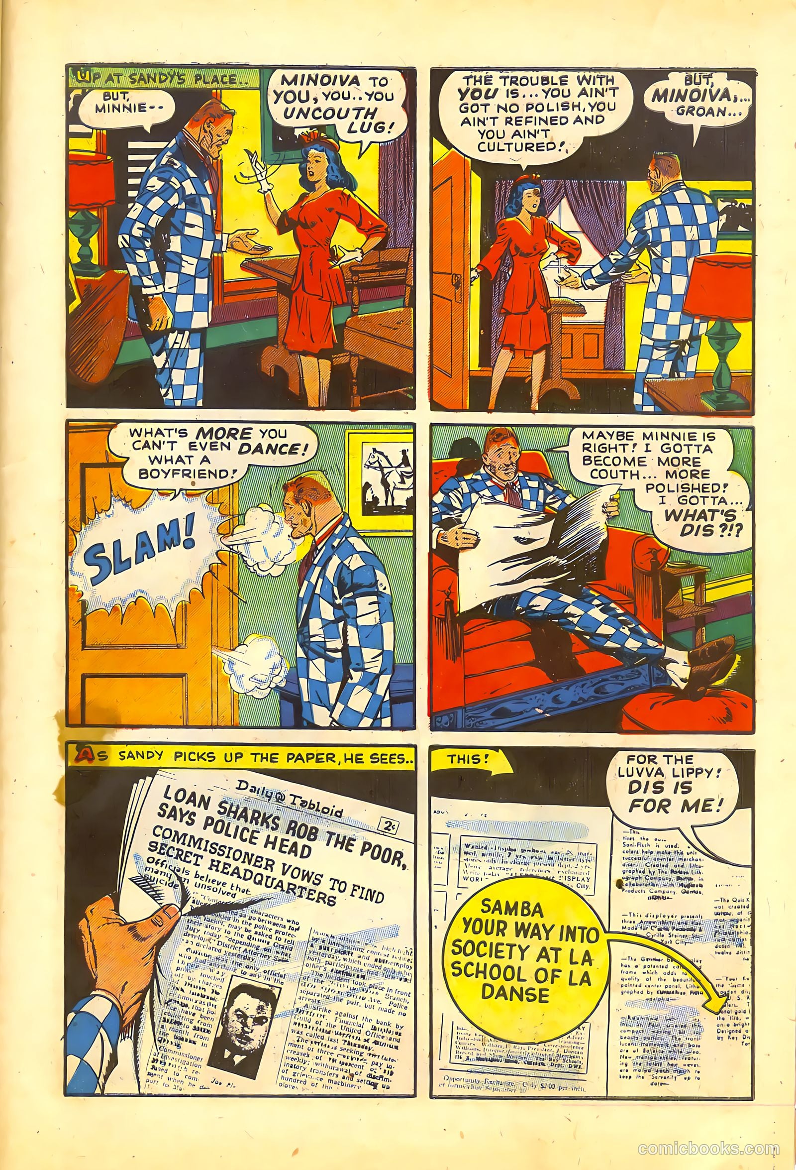 Sensational Police Cases #3 (1954) — page 27 of 36