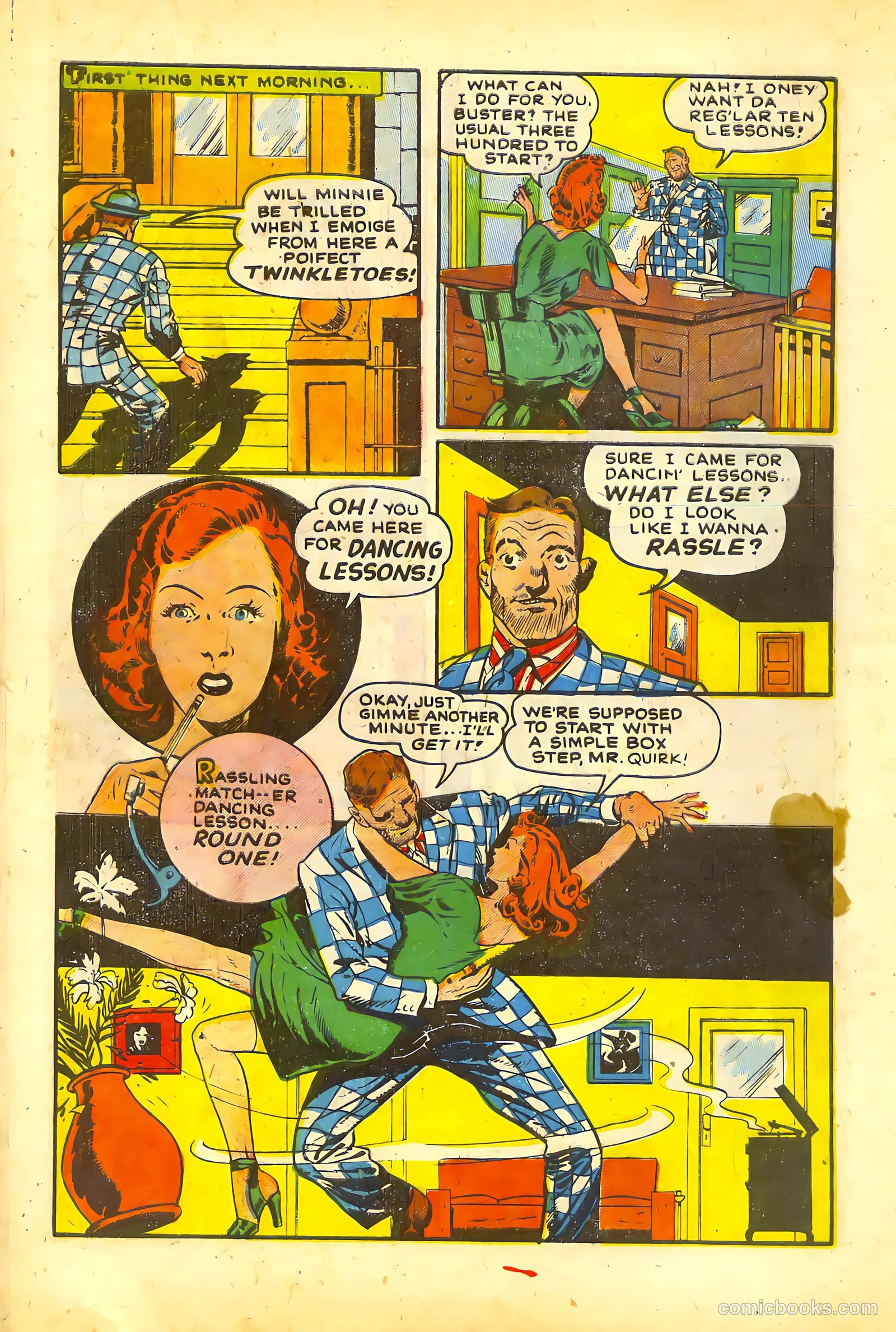 Sensational Police Cases #3 (1954) — page 28 of 36