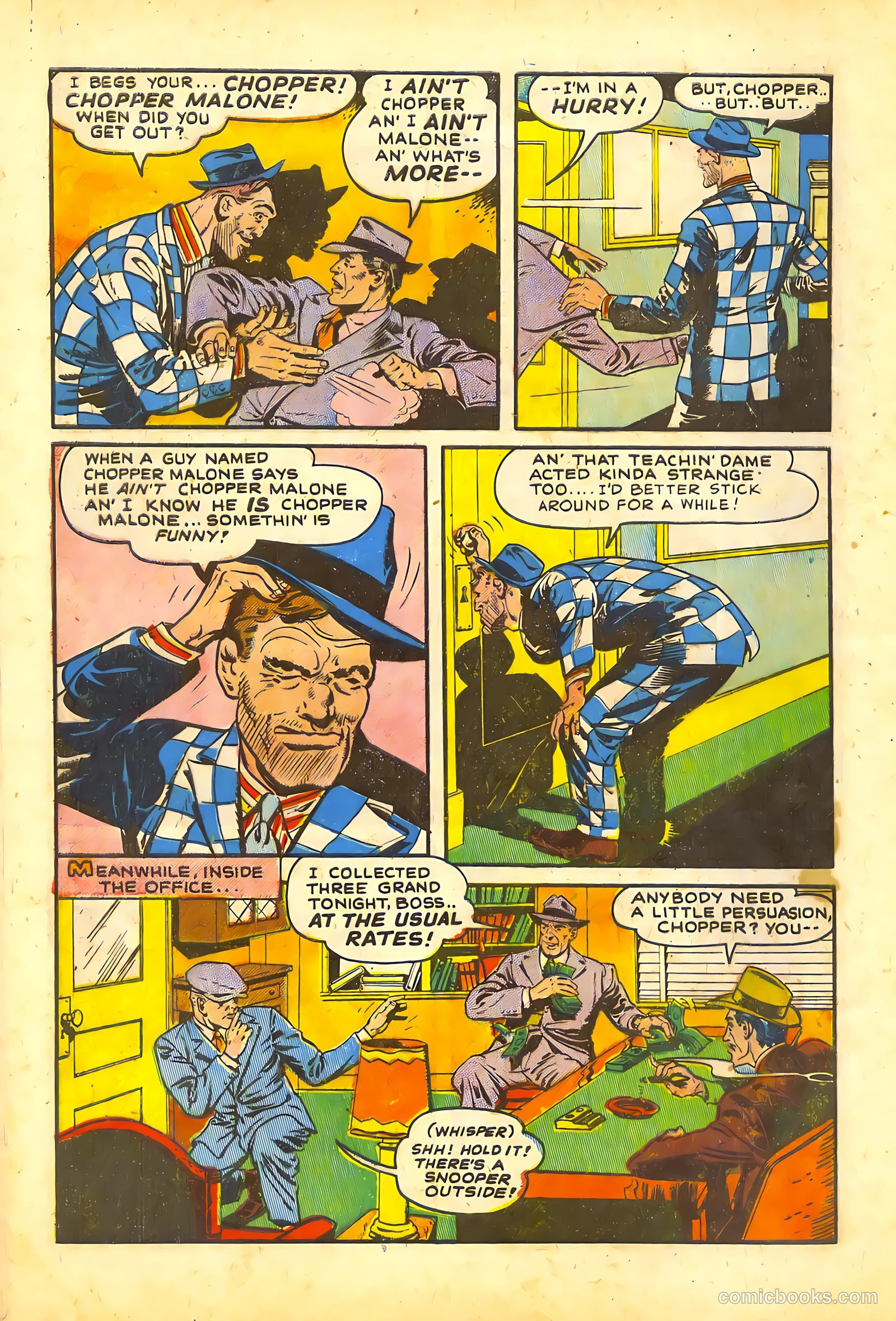 Sensational Police Cases #3 (1954) — page 30 of 36