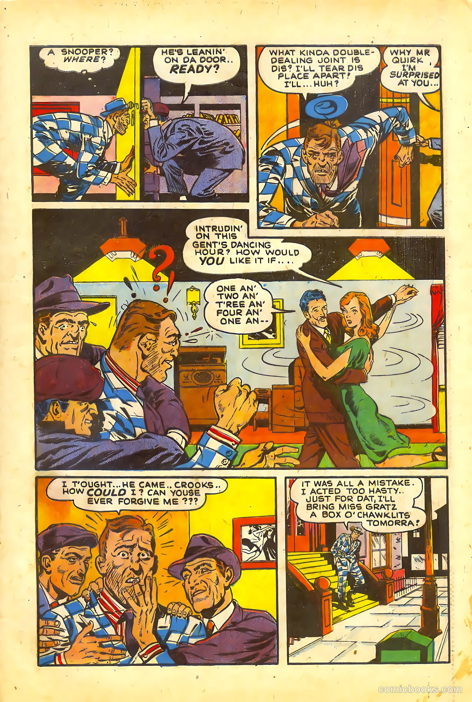 Sensational Police Cases #3 (1954) — page 31 of 36