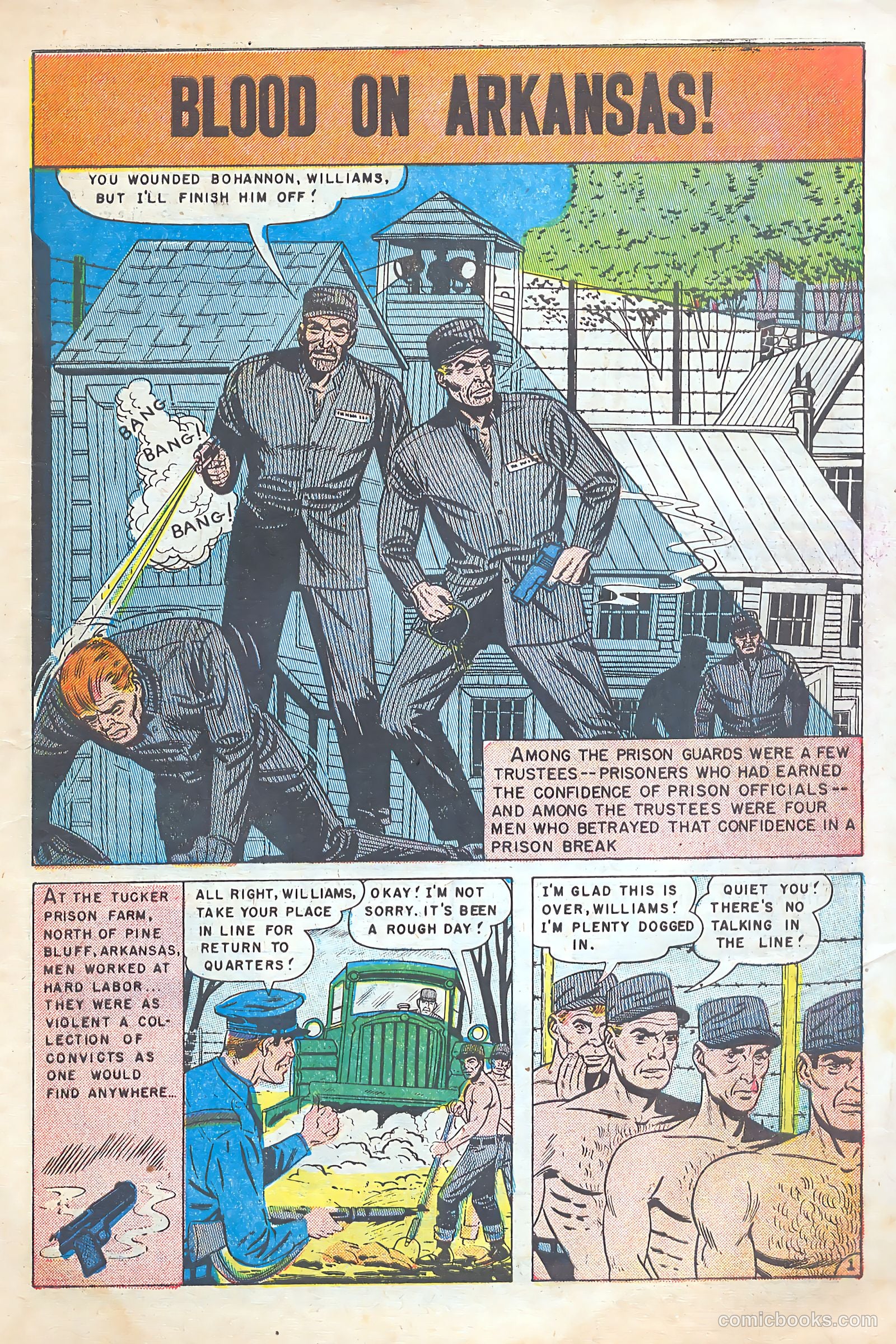 Sensational Police Cases #4 (1954) — page 3 of 37