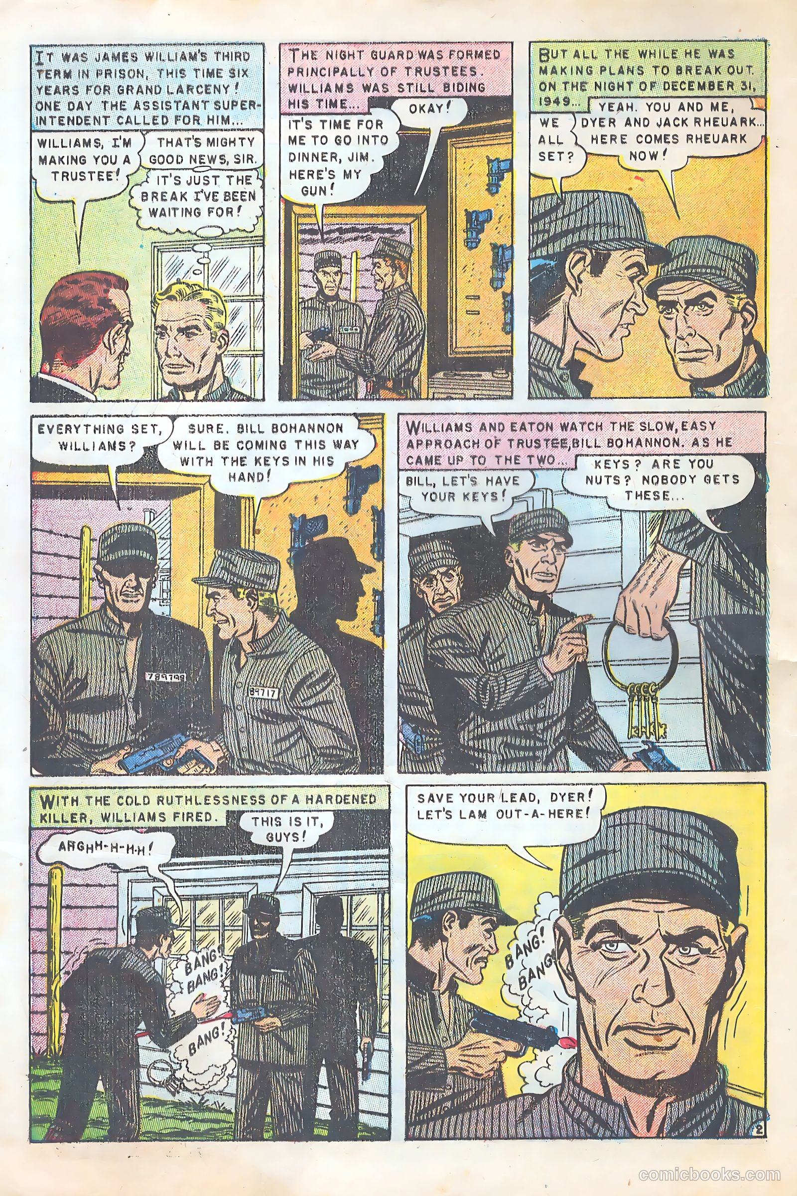 Sensational Police Cases #4 (1954) — page 4 of 37