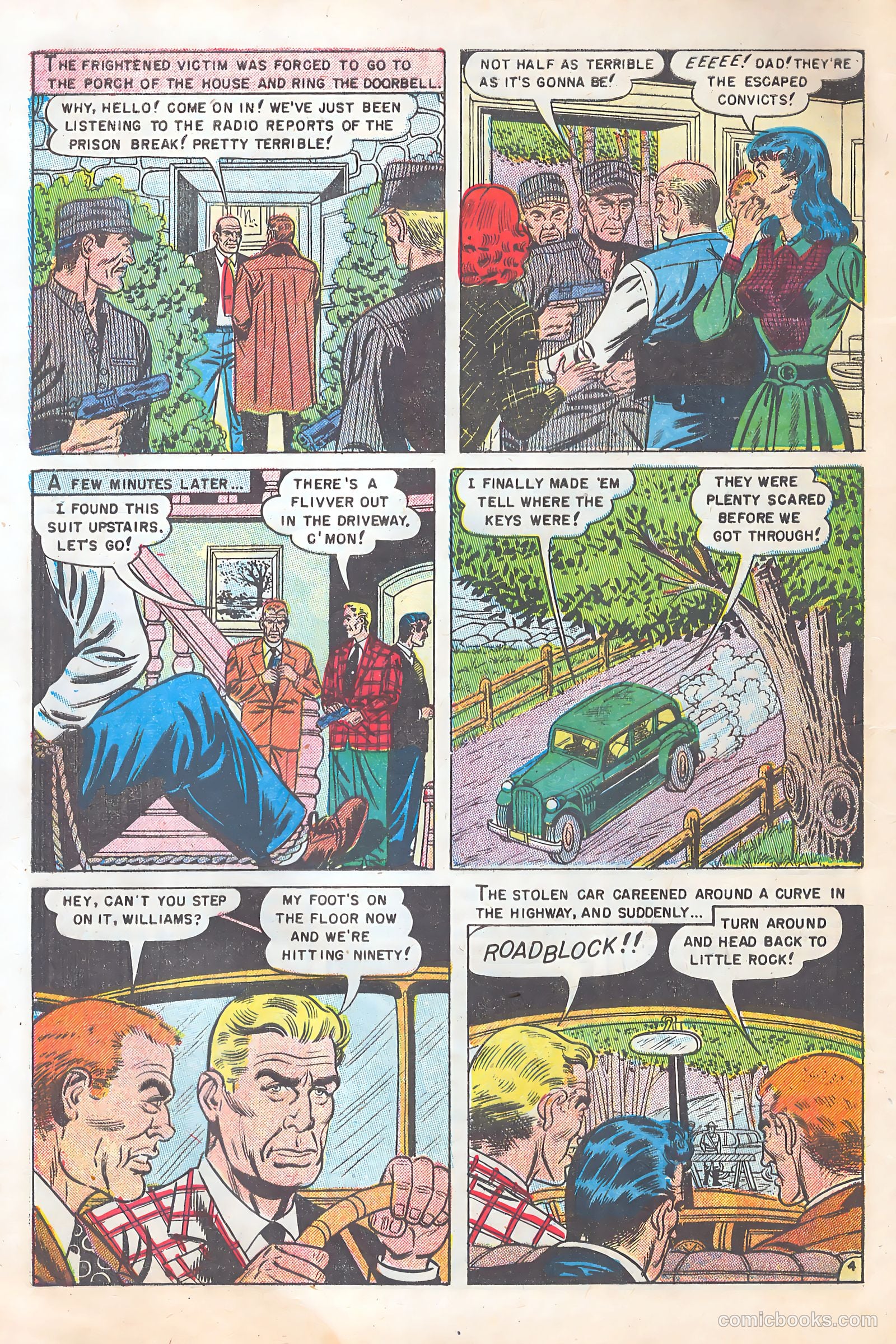 Sensational Police Cases #4 (1954) — page 6 of 37