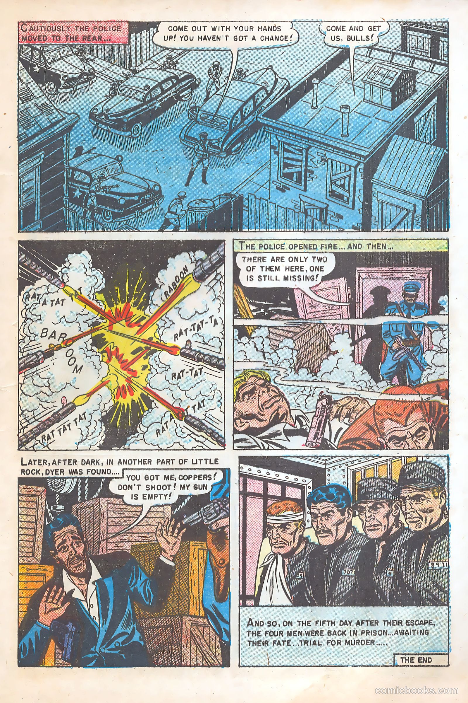 Sensational Police Cases #4 (1954) — page 9 of 37